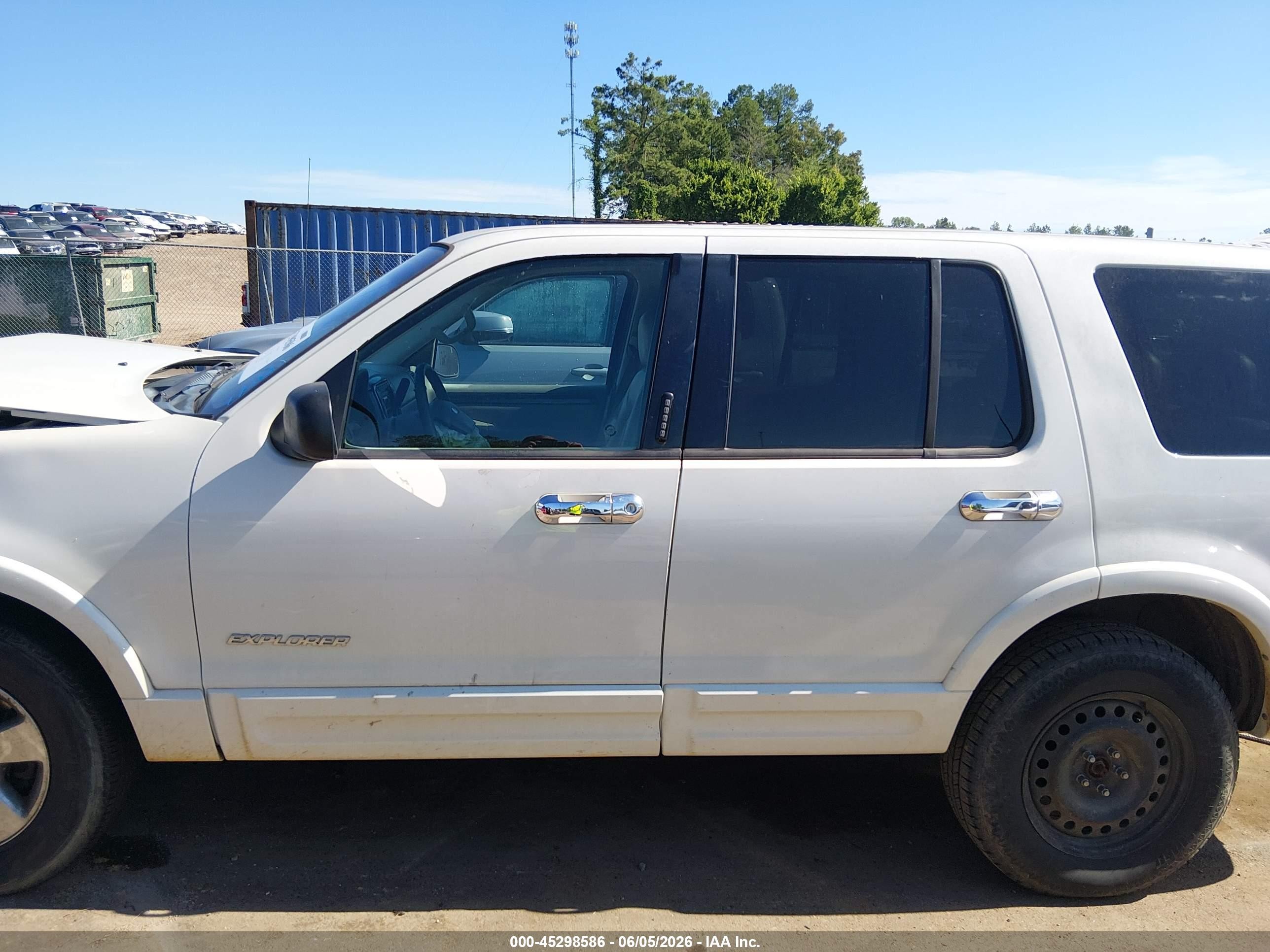 2004 Ford Explorer Limited White vin: 1FMZU65W24ZB21301