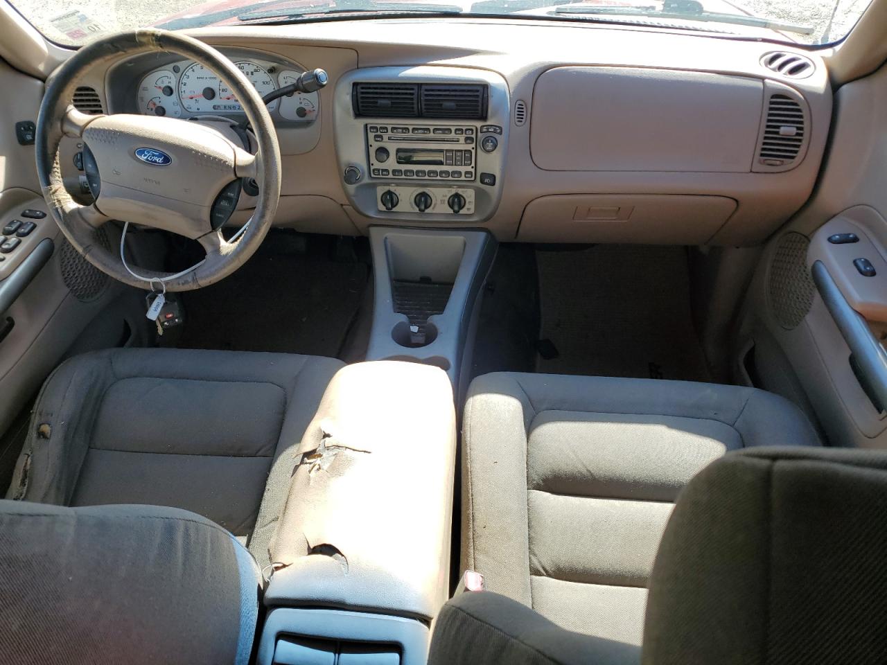 2001 Ford Explorer Sport Trac Темно-бордовый vin: 1FMZU67E01UB40202
