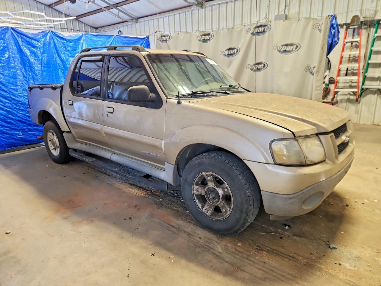 2001 Ford Explorer Sport Trac Tan vin: 1FMZU67E01UB77251