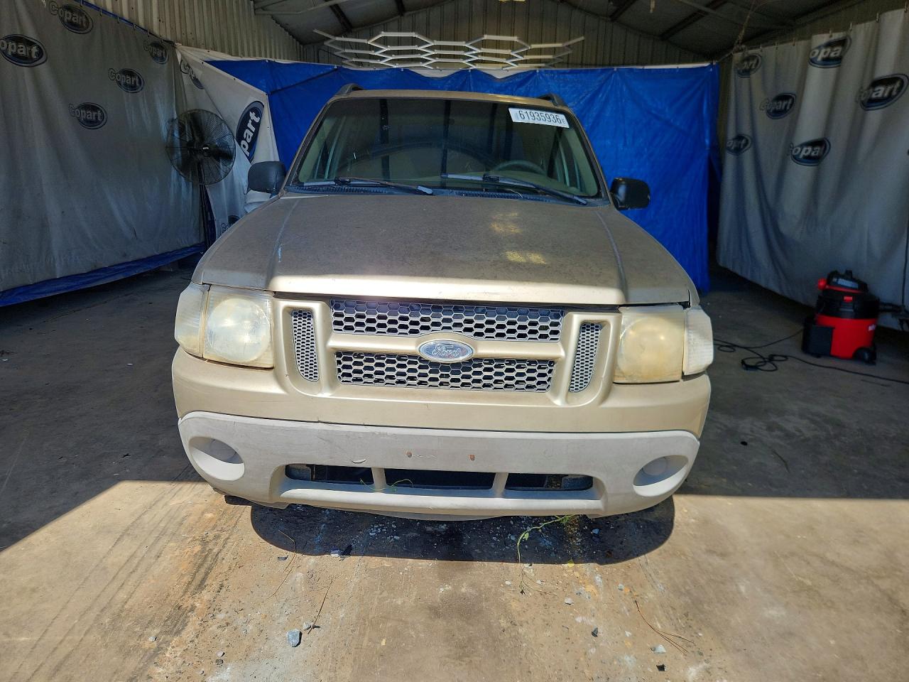 2001 Ford Explorer Sport Trac Tan vin: 1FMZU67E01UB77251