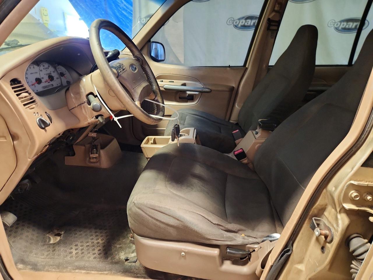 2001 Ford Explorer Sport Trac Tan vin: 1FMZU67E01UB77251