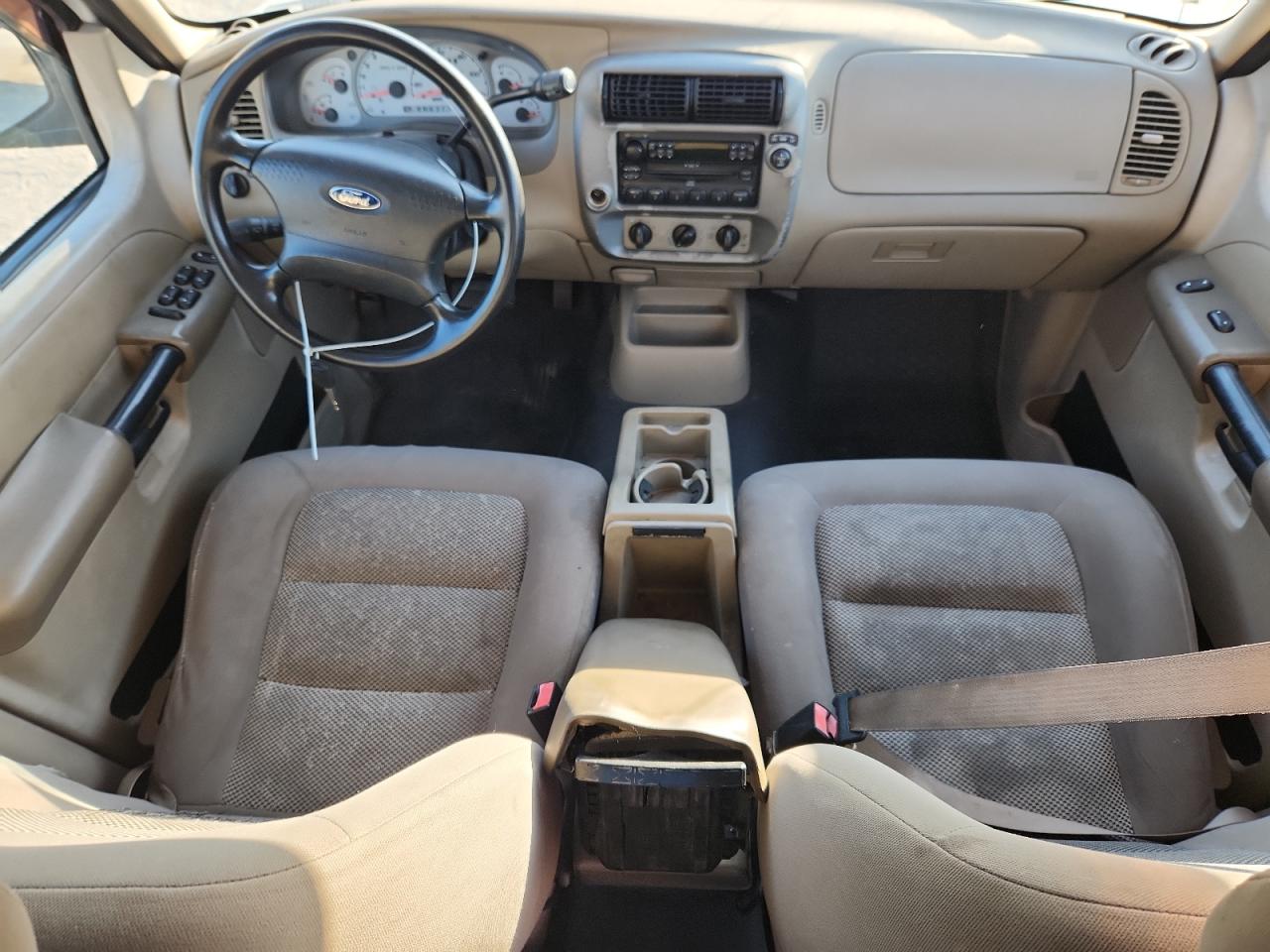 2003 Ford Explorer Sport Trac White vin: 1FMZU67E03UB28683