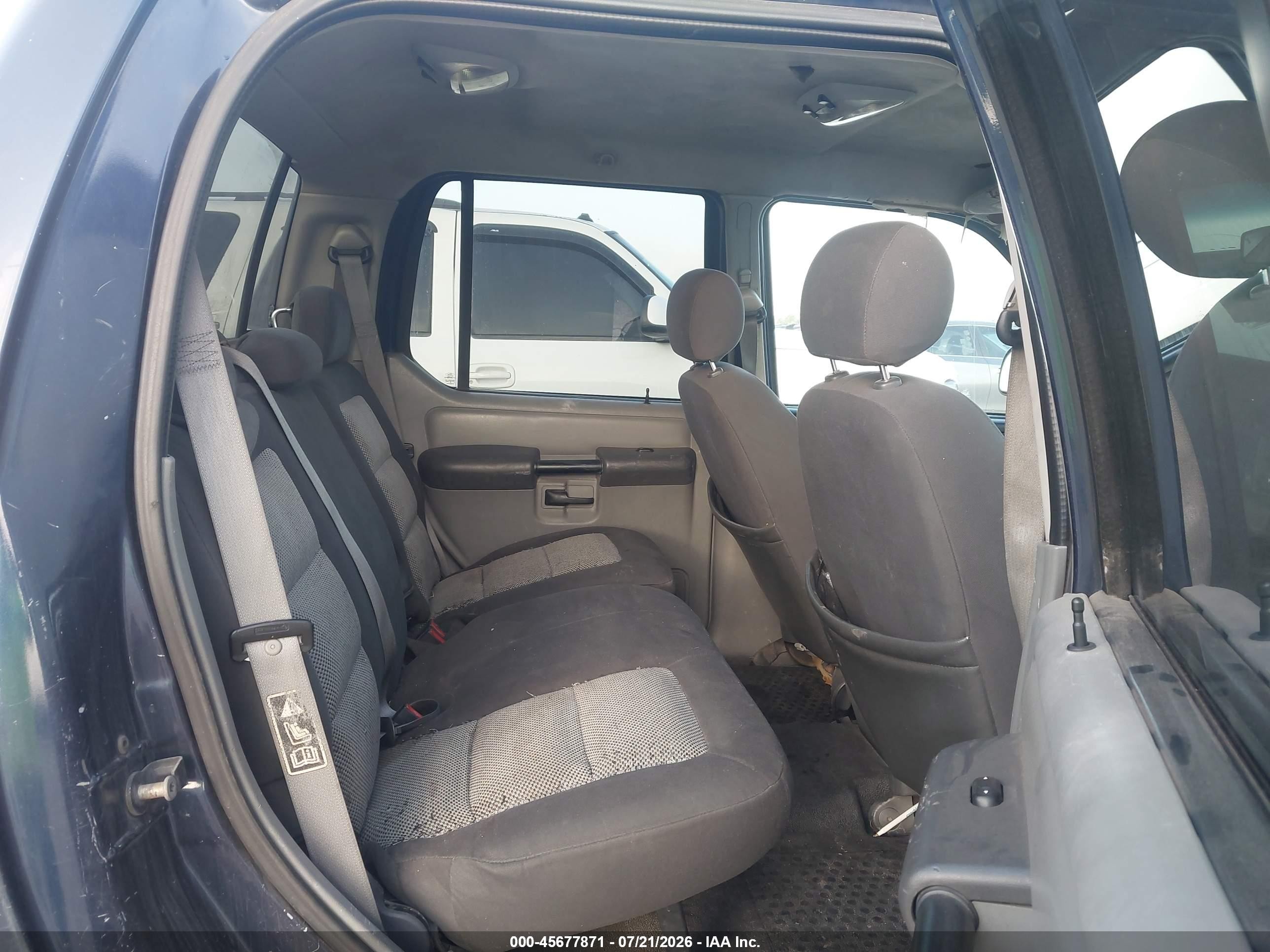 2003 Ford Explorer Sport Trac Xls/xlt Blue vin: 1FMZU67E03UC26273