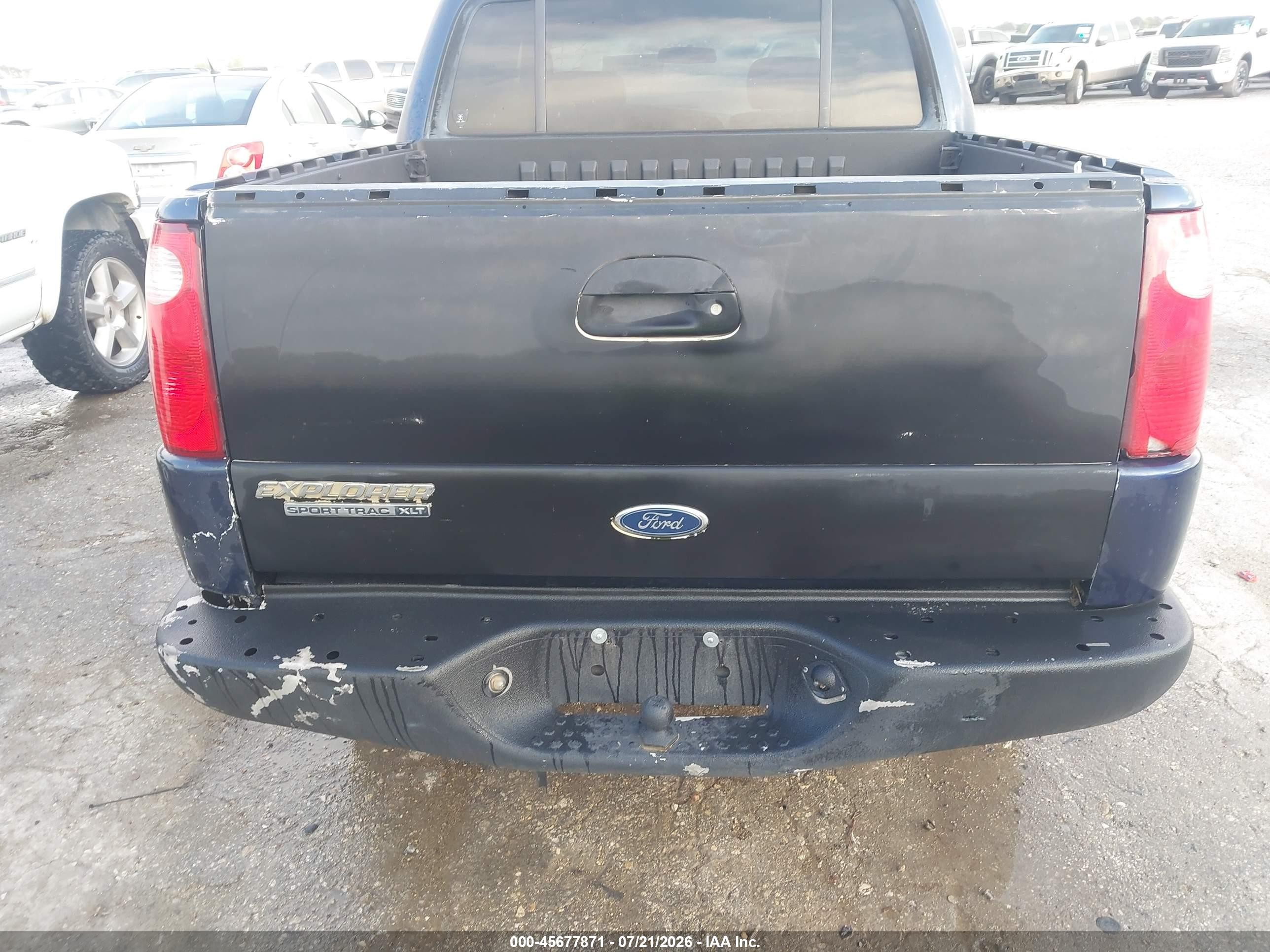 2003 Ford Explorer Sport Trac Xls/xlt Blue vin: 1FMZU67E03UC26273