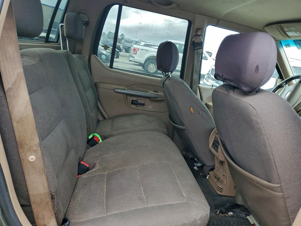 2001 Ford Explorer Sport Trac Green vin: 1FMZU67E11UC22472