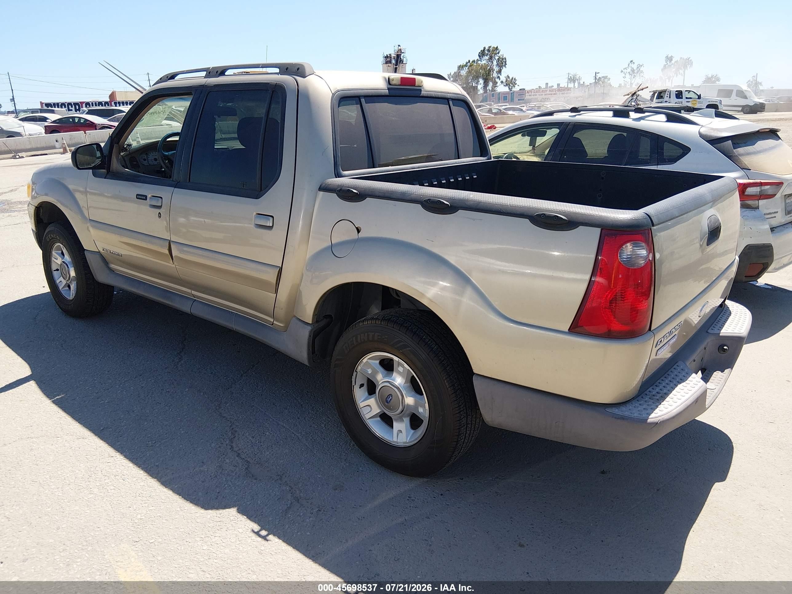 2001 Ford Explorer Sport Trac   Tan vin: 1FMZU67E11UC23296