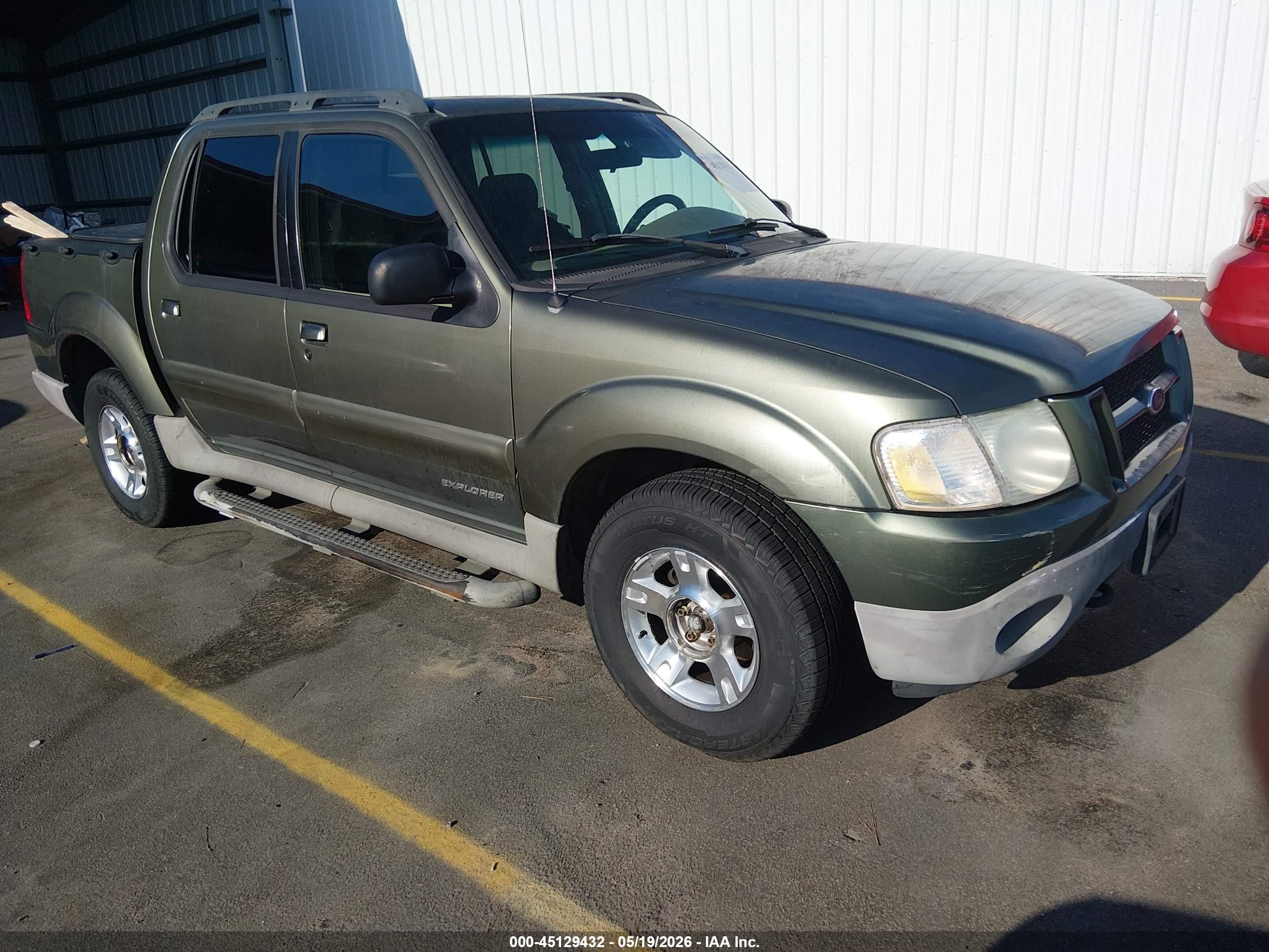 2002 Ford Explorer Sport Trac   Green vin: 1FMZU67E12UC19301