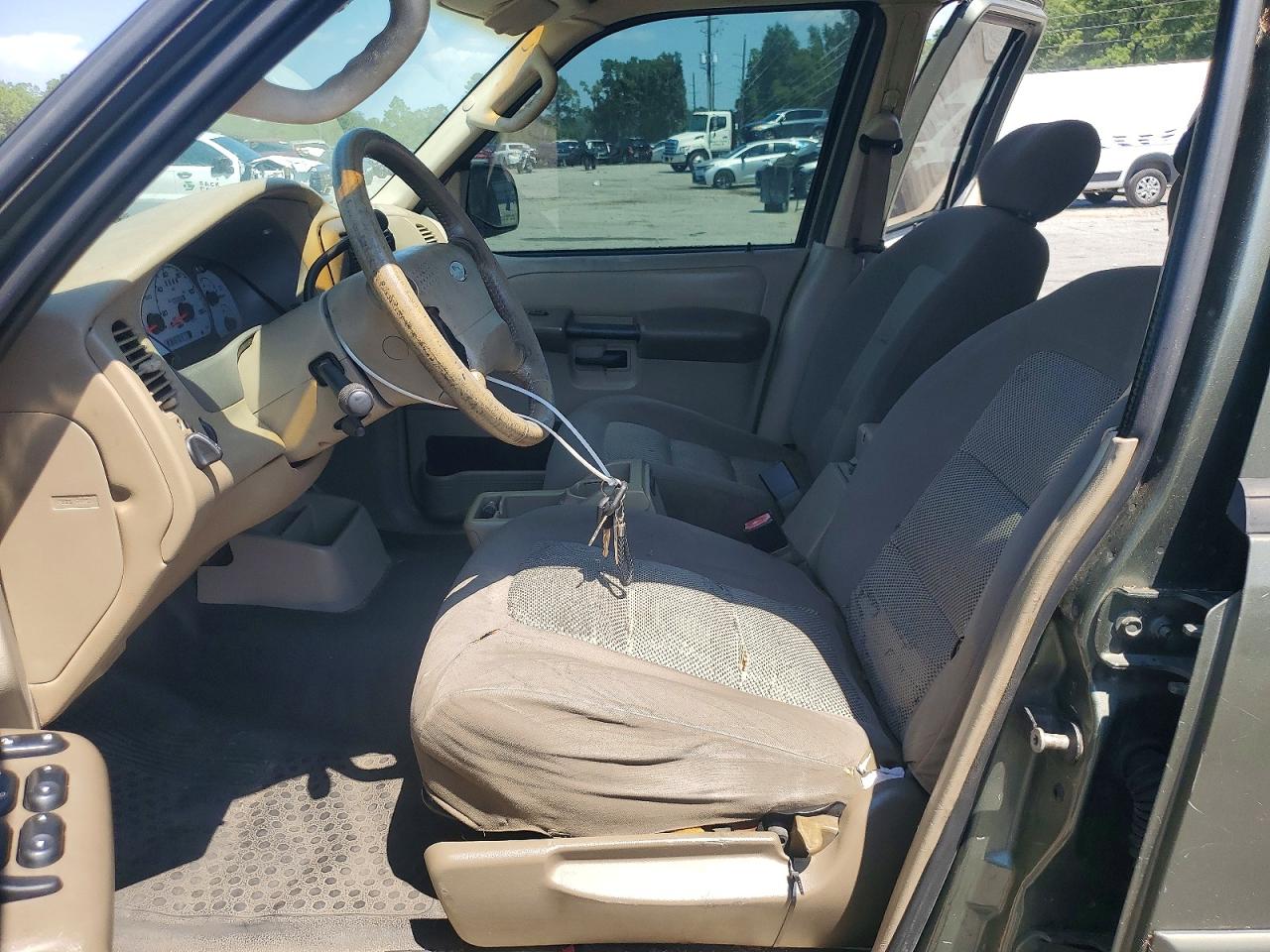 2003 Ford Explorer Sport Trac Зеленый vin: 1FMZU67E13UB81716
