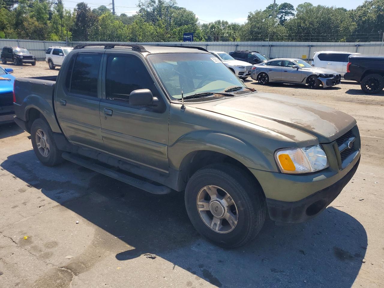 2003 Ford Explorer Sport Trac Зеленый vin: 1FMZU67E13UB81716