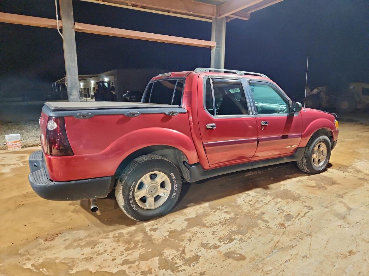 2002 Ford Explorer Sport Trac Red vin: 1FMZU67E22UD13932