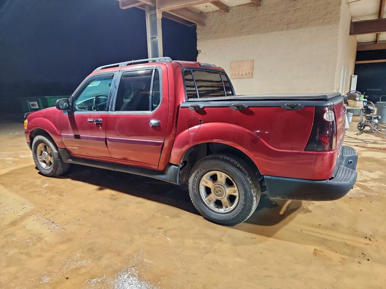 2002 Ford Explorer Sport Trac Red vin: 1FMZU67E22UD13932