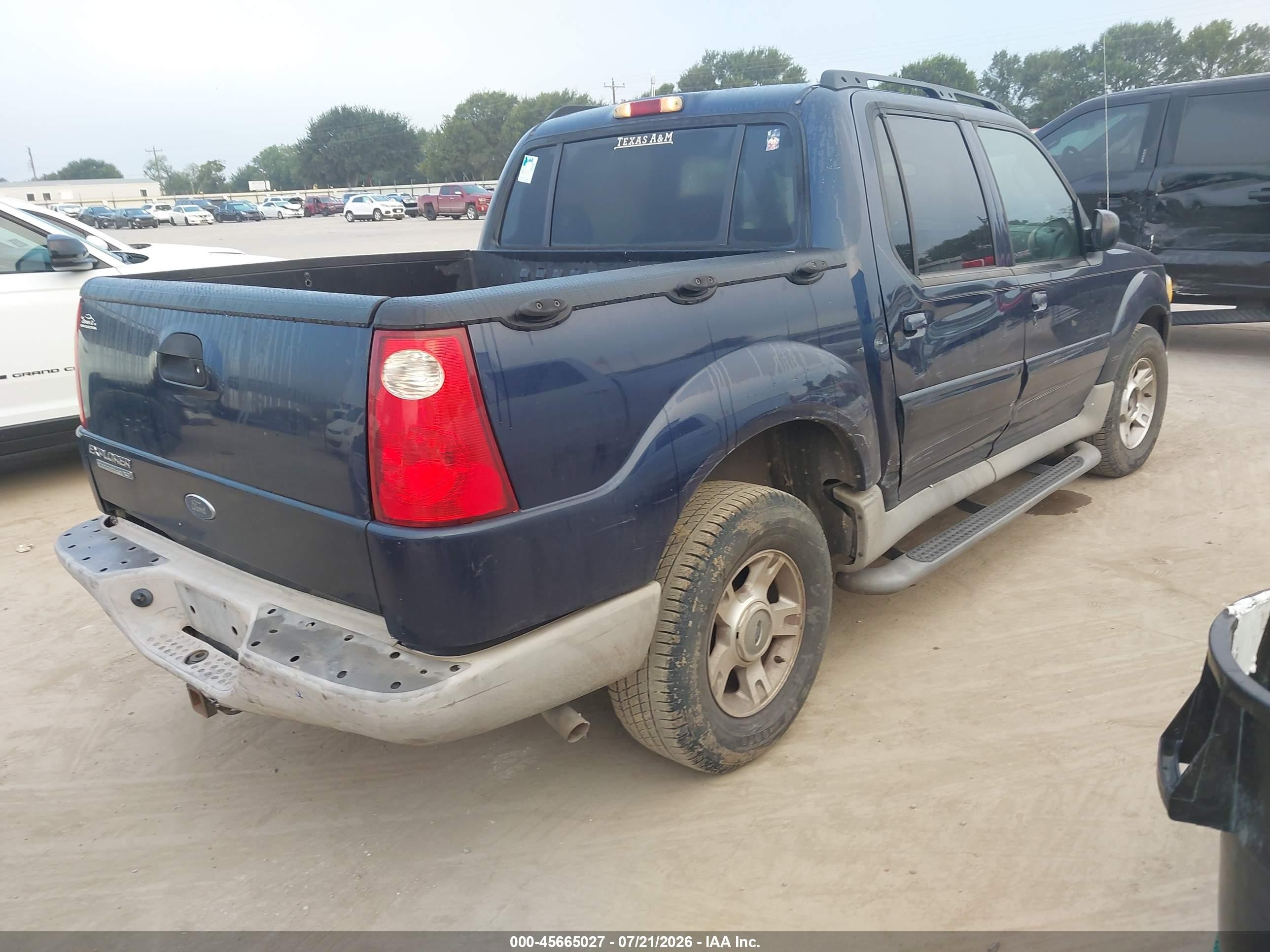 2003 Ford Explorer Sport Trac Xls/xlt Navy vin: 1FMZU67E23UB90621