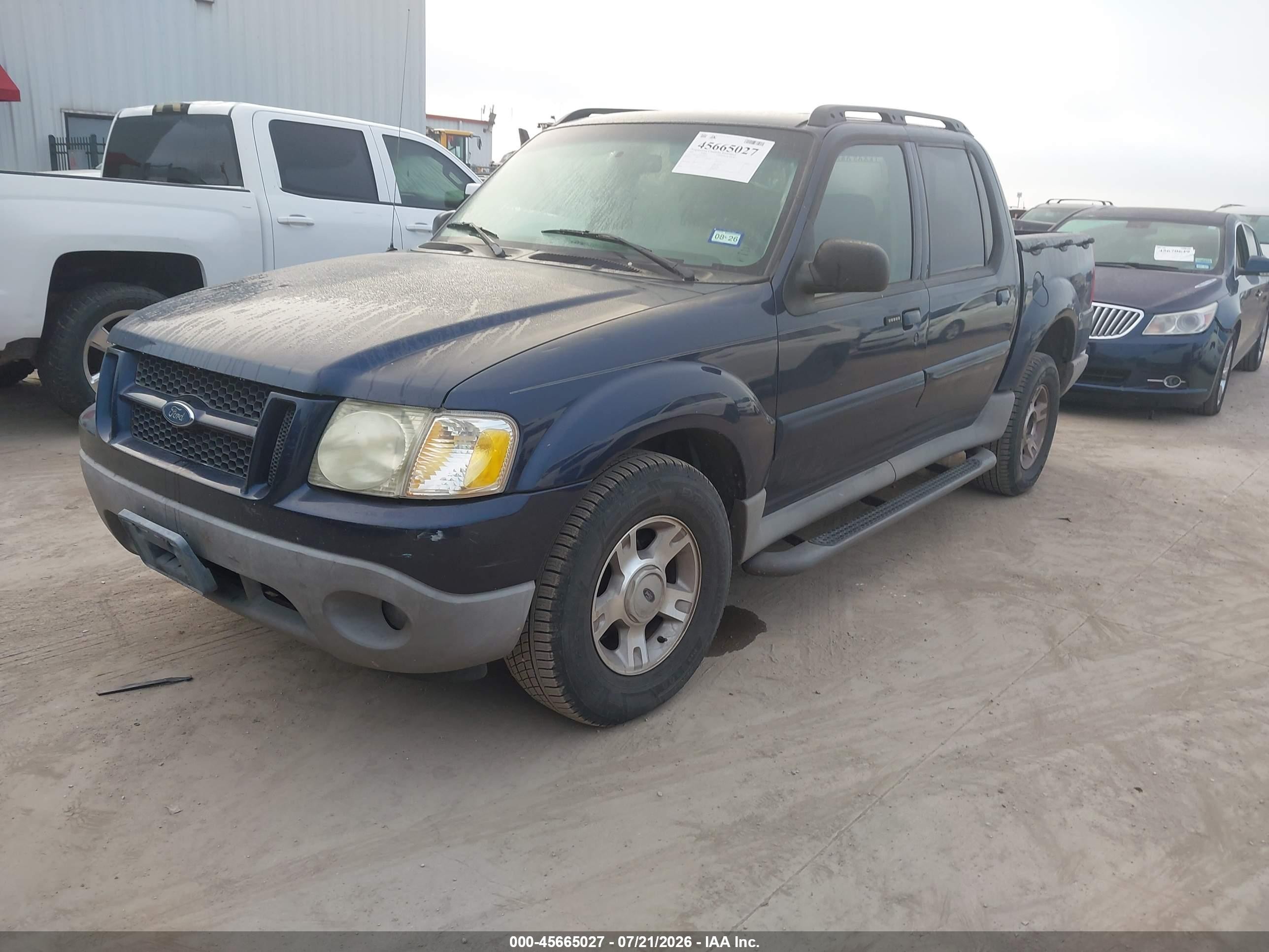 2003 Ford Explorer Sport Trac Xls/xlt Navy vin: 1FMZU67E23UB90621