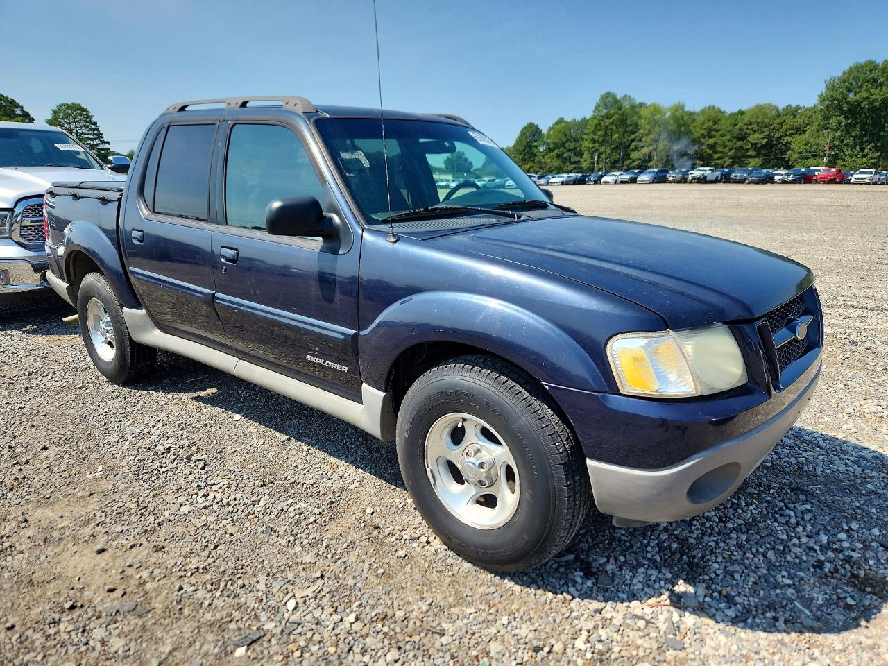 2001 Ford Explorer Sport Trac Blue vin: 1FMZU67E31UB58564