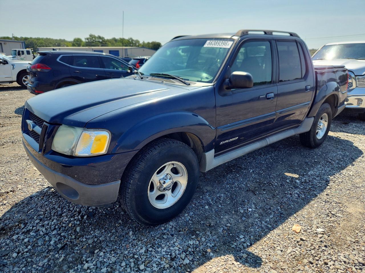 2001 Ford Explorer Sport Trac Blue vin: 1FMZU67E31UB58564
