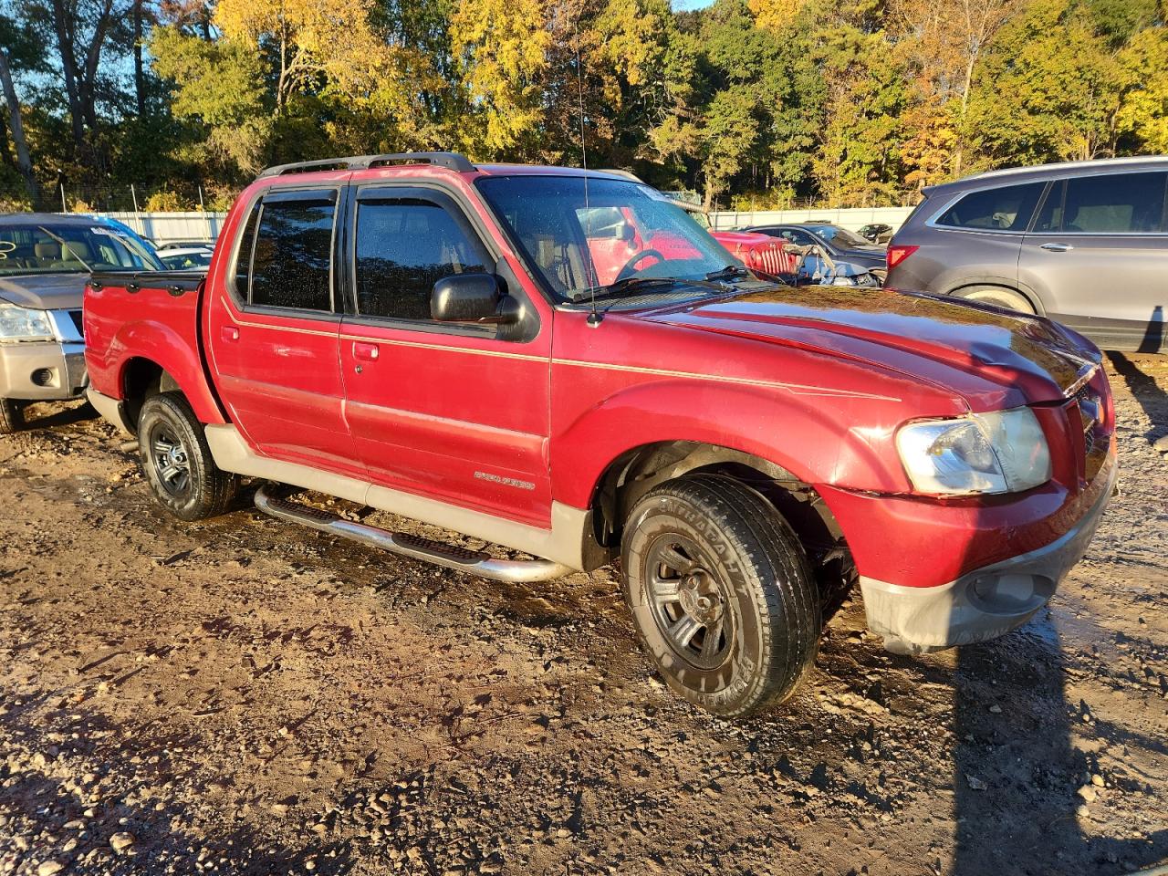 2001 Ford Explorer Sport Trac Бордовый vin: 1FMZU67E41UB33561