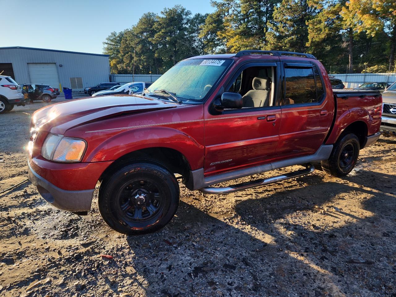 2001 Ford Explorer Sport Trac Burgundy vin: 1FMZU67E41UB33561