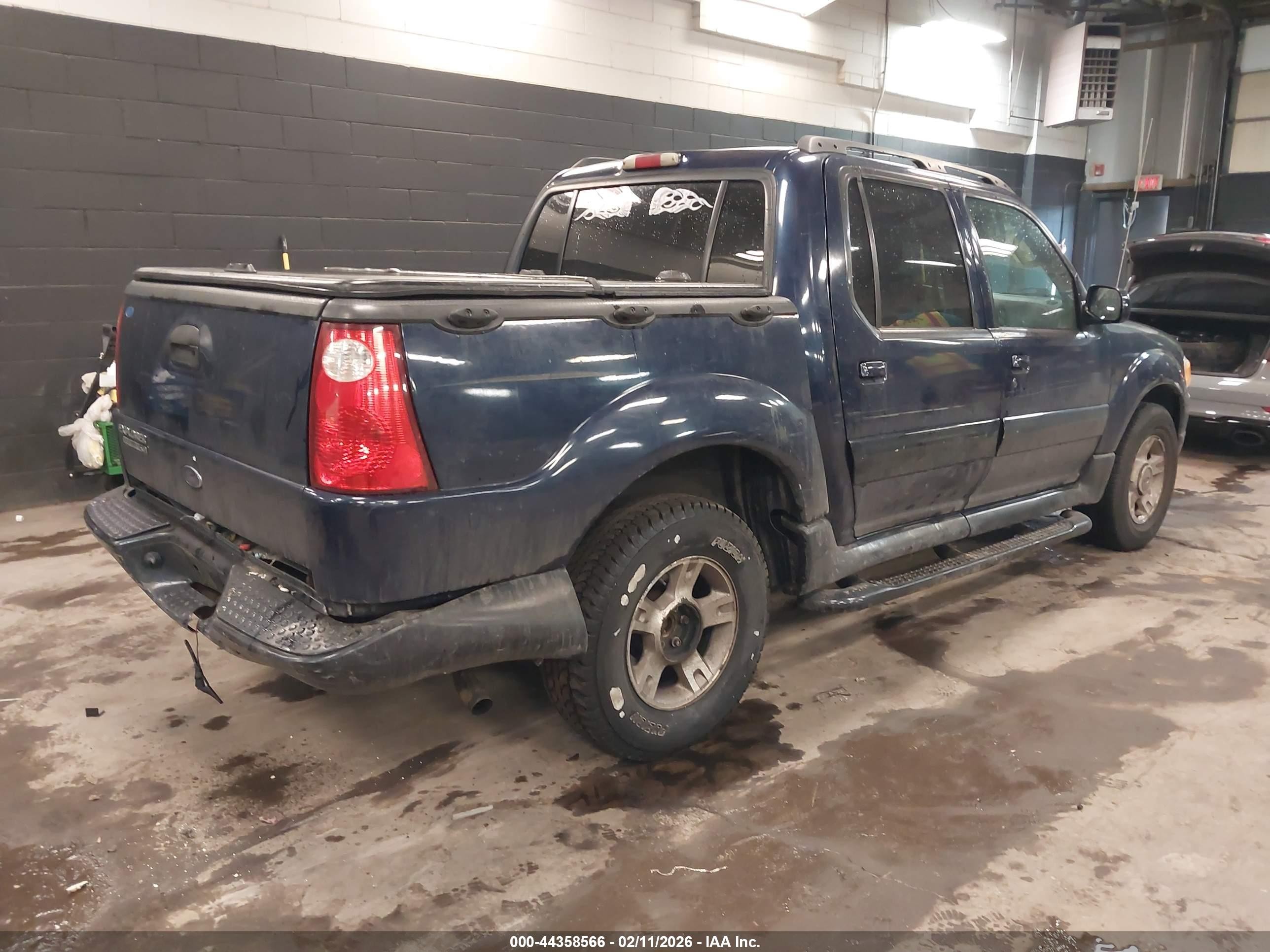 2003 Ford Explorer Sport Trac Xls/xlt Blue vin: 1FMZU67E43UB04807