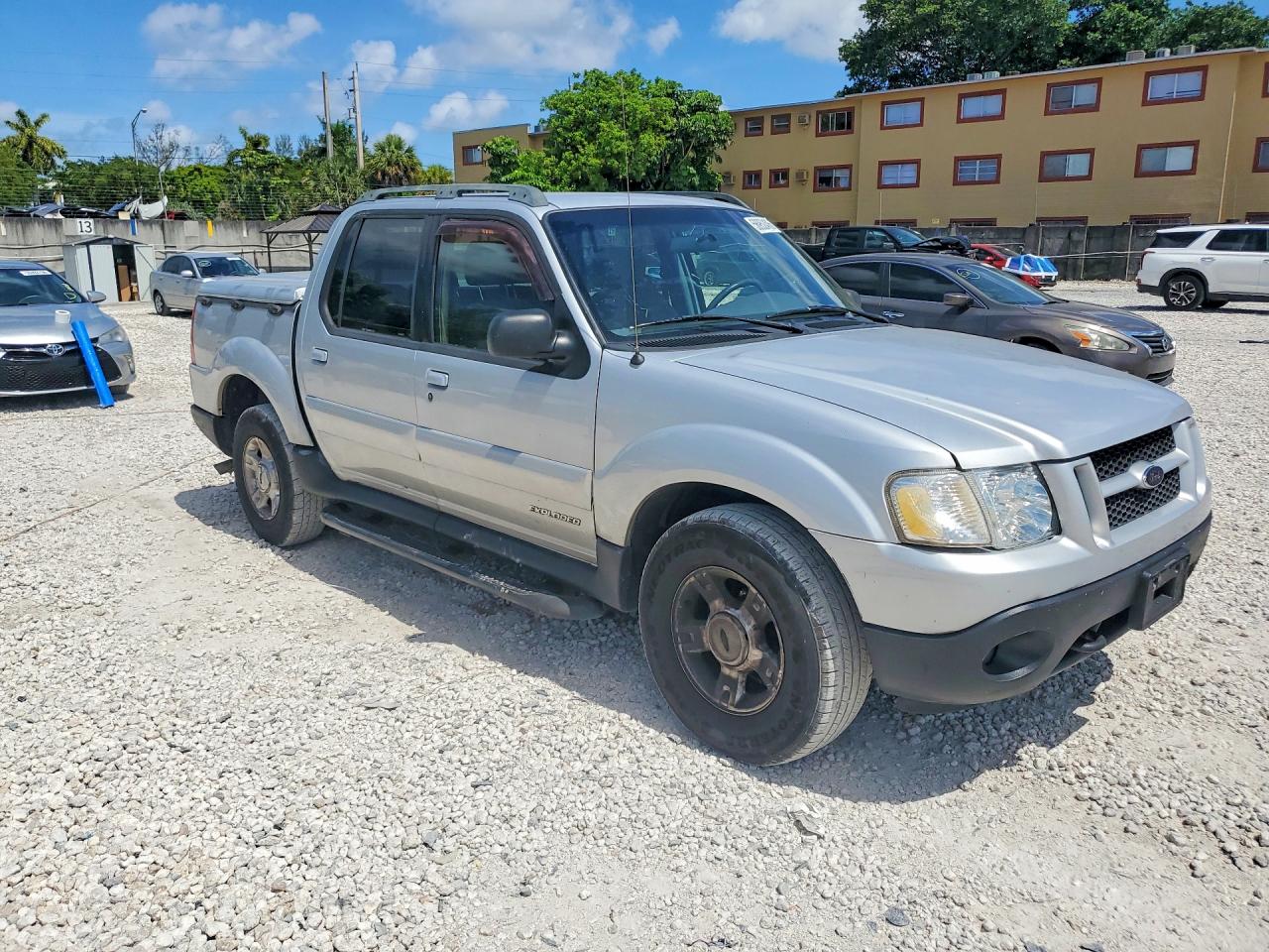 2002 Ford Explorer Sport Trac Silver vin: 1FMZU67E52UA96232
