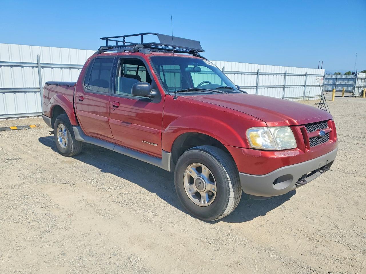 2001 Ford Explorer Sport Trac Red vin: 1FMZU67E71UB29116