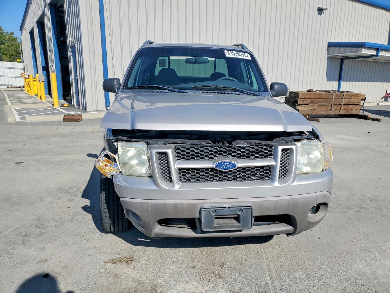 2002 Ford Explorer Sport Trac Silver vin: 1FMZU67E72UC57874