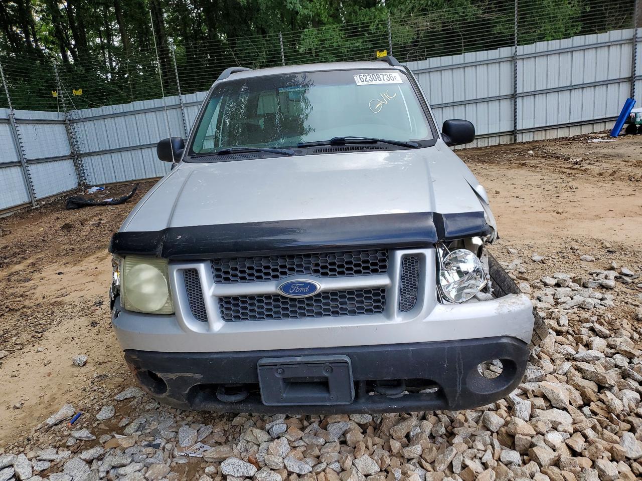 2002 Ford Explorer Sport Trac Silver vin: 1FMZU67E82UB48159