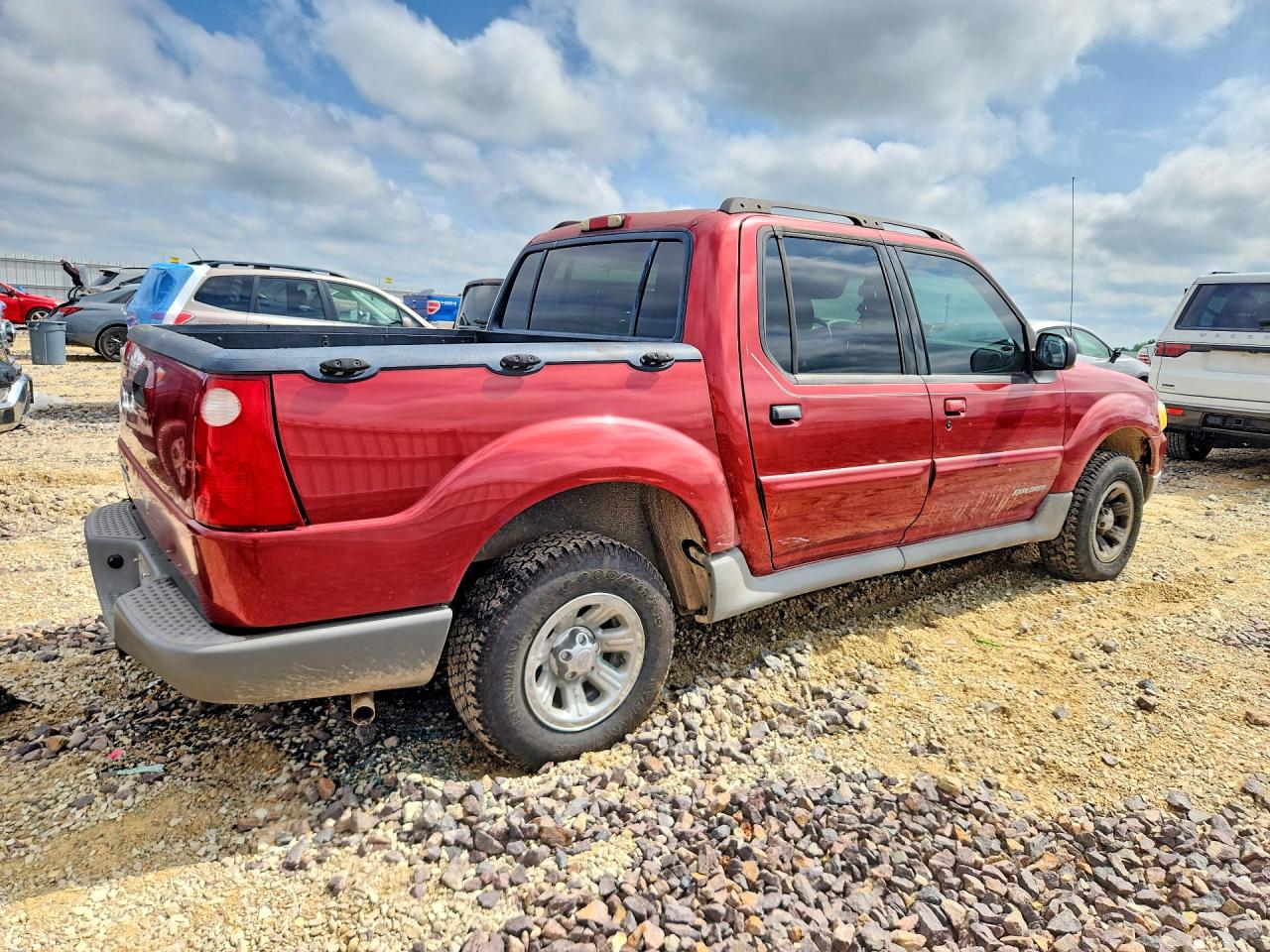 2001 Ford Explorer Sport Trac Красный vin: 1FMZU67E91UA62728