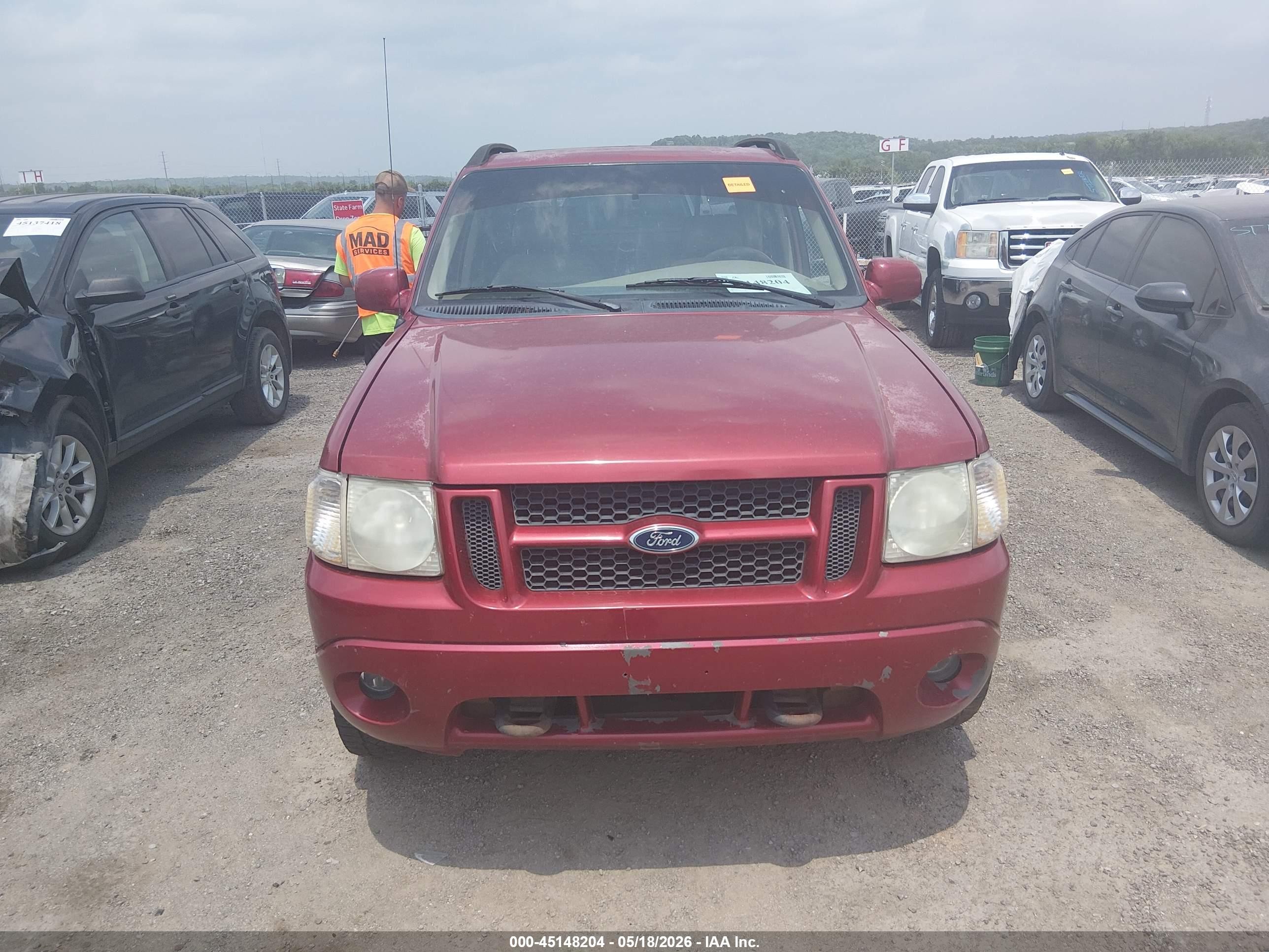 2001 Ford Explorer Sport Trac   Tan vin: 1FMZU67E91UA73664