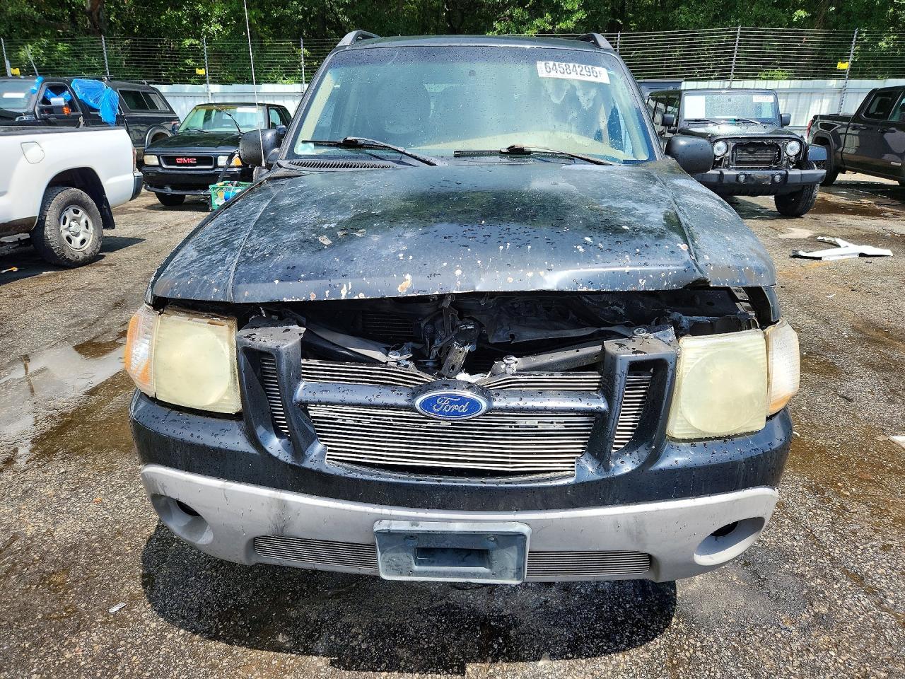2002 Ford Explorer Black vin: 1FMZU67E92UC52384