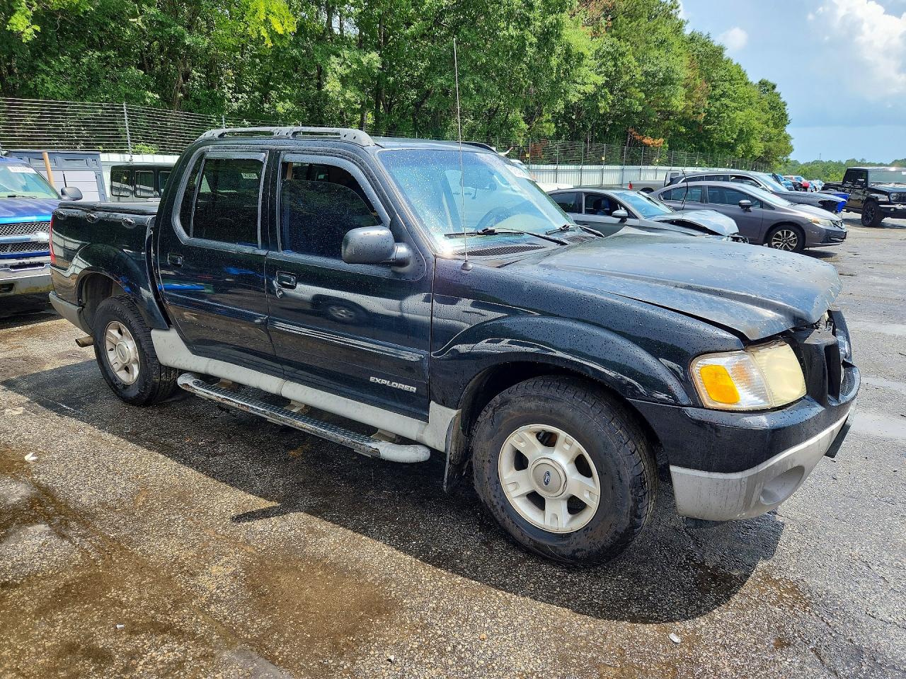 2002 Ford Explorer Black vin: 1FMZU67E92UC52384