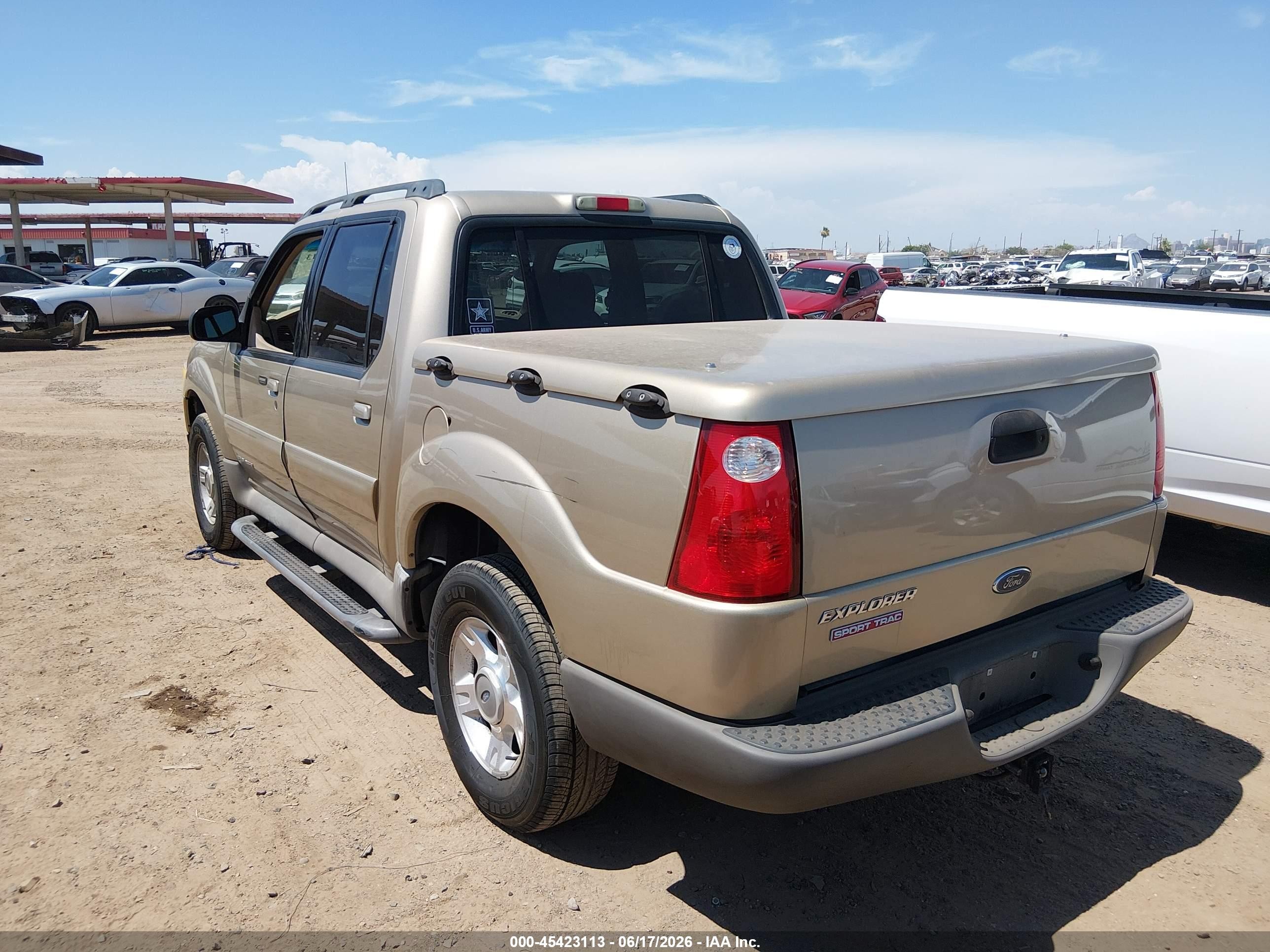 2002 Ford Explorer Sport Trac   Brown vin: 1FMZU67E92UD41713