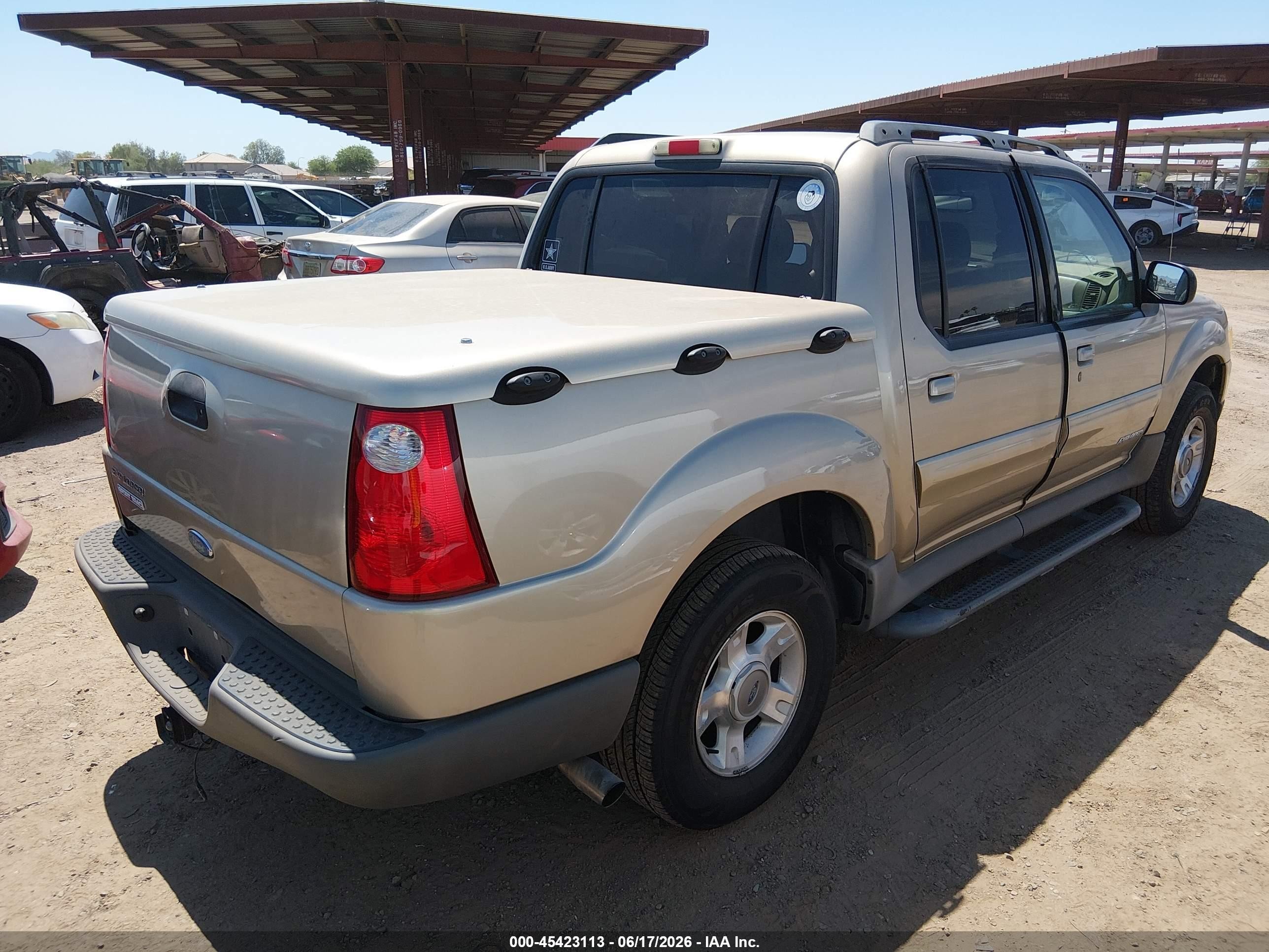 2002 Ford Explorer Sport Trac   Brown vin: 1FMZU67E92UD41713