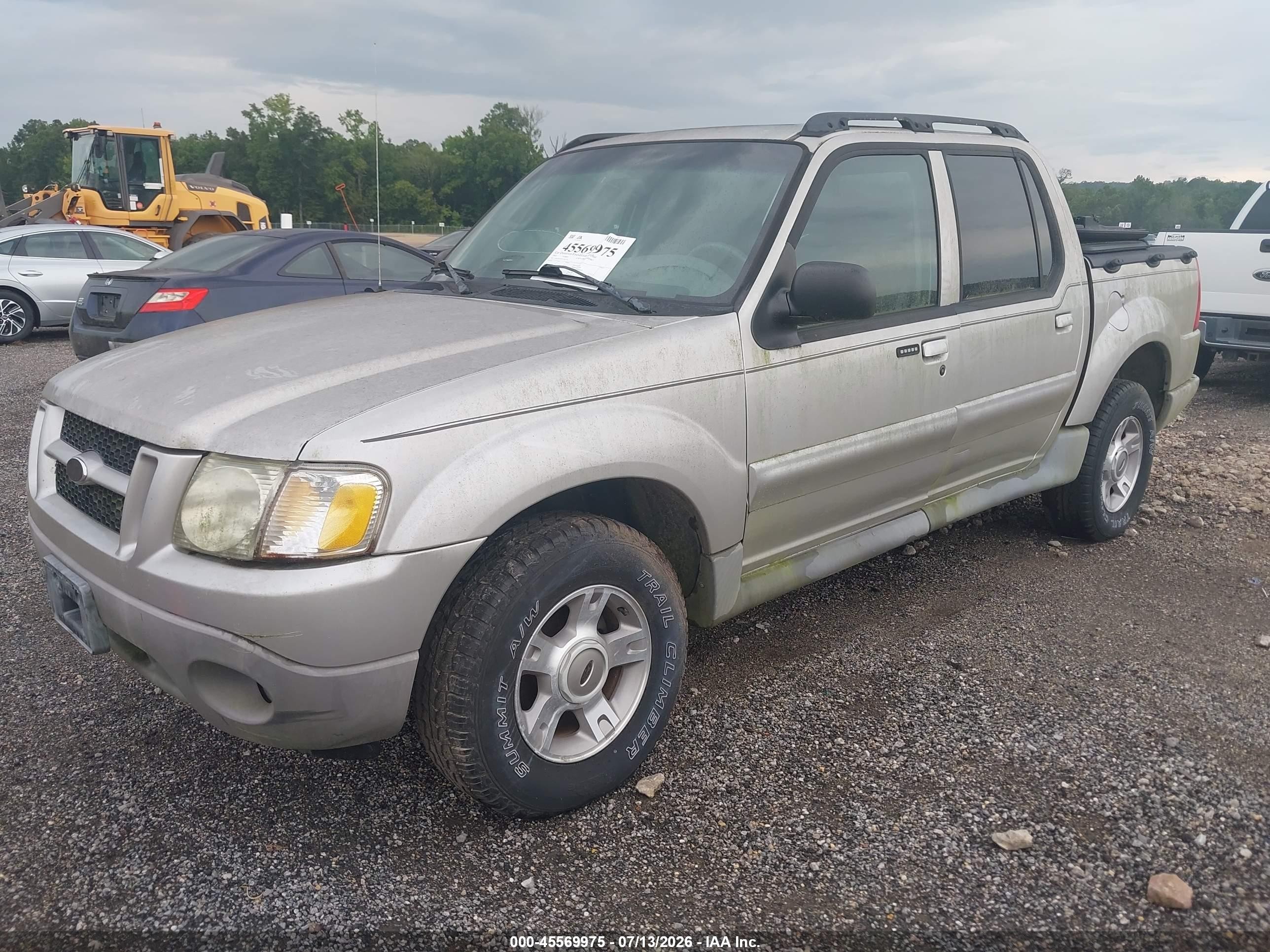 2003 Ford Explorer Sport Trac Xls/xlt Silver vin: 1FMZU67E93UC81532
