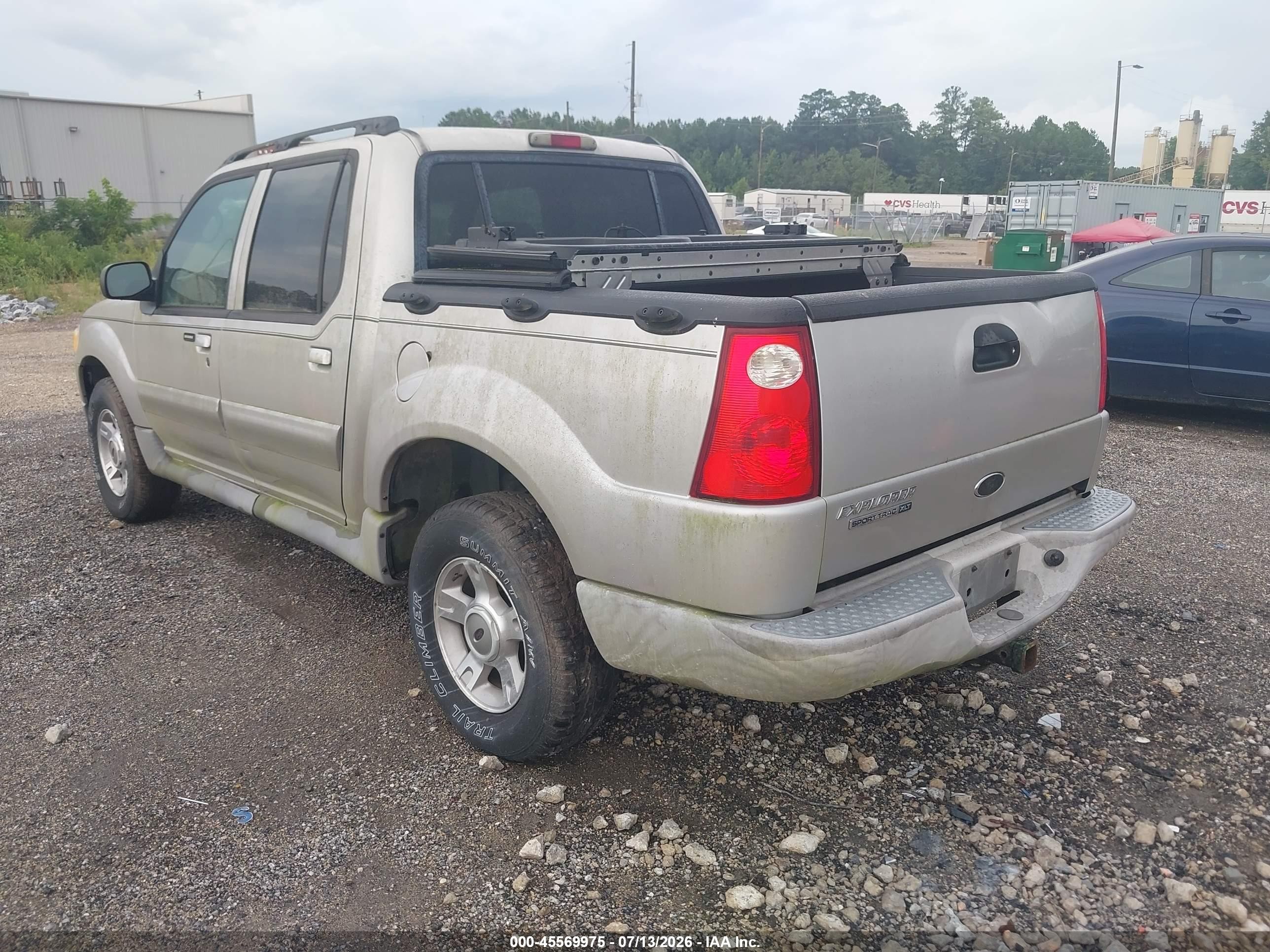2003 Ford Explorer Sport Trac Xls/xlt Silver vin: 1FMZU67E93UC81532