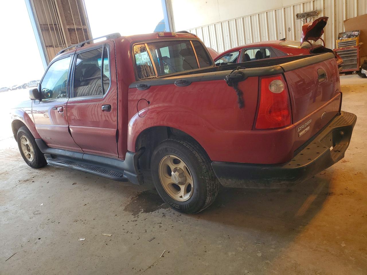 2002 Ford Explorer Sport Trac Red vin: 1FMZU67EX2UB18418