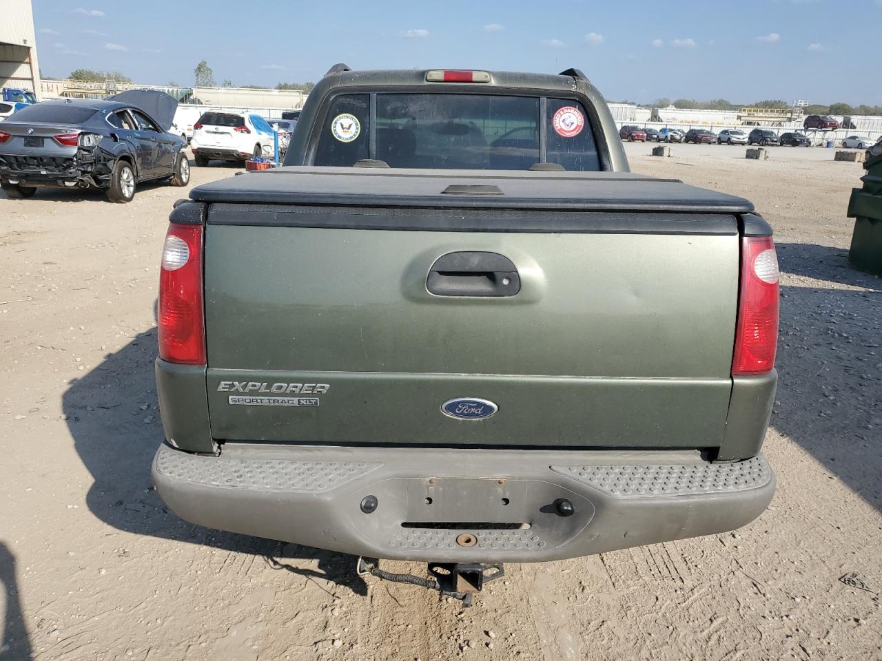 2003 Ford Explorer Sport Trac Green vin: 1FMZU67EX3UC50631