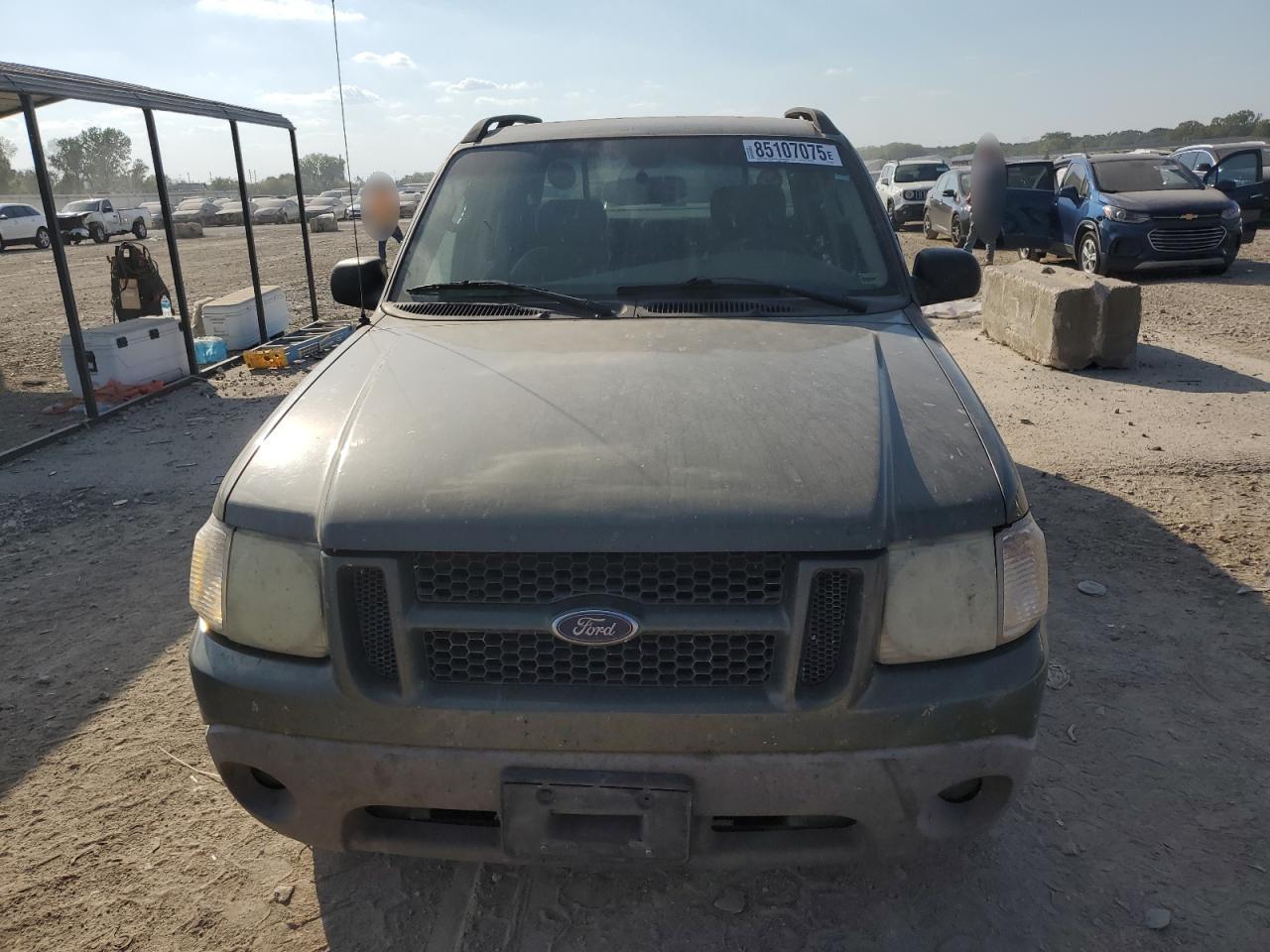 2003 Ford Explorer Sport Trac Green vin: 1FMZU67EX3UC50631