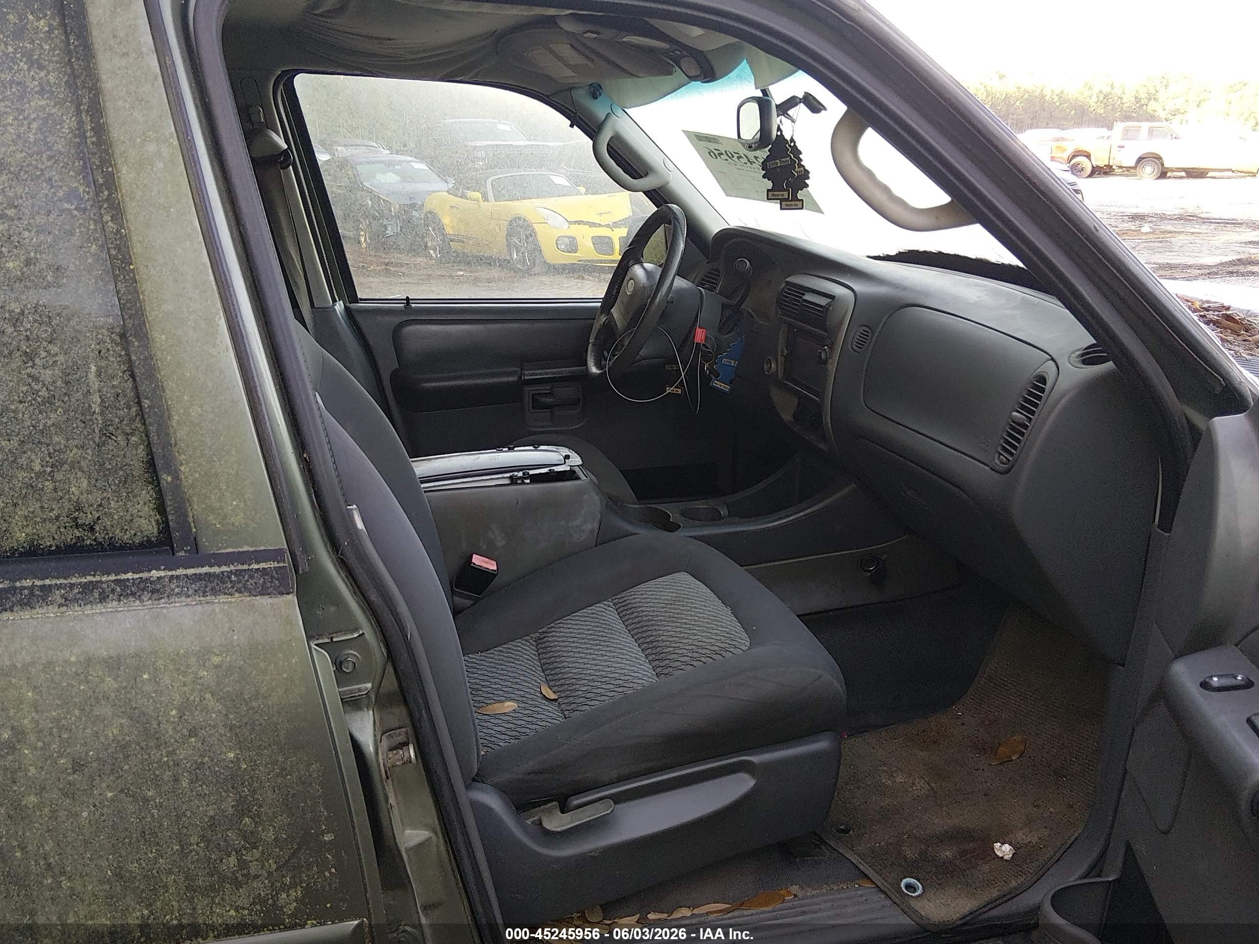 2004 Ford Explorer Sport Trac Adrenalin/xls/xlt Green vin: 1FMZU67K04UB43384