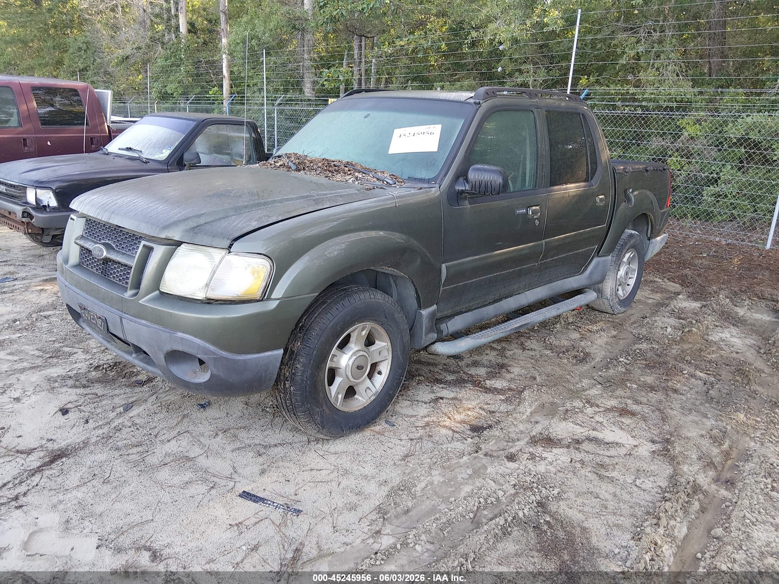 2004 Ford Explorer Sport Trac Adrenalin/xls/xlt Green vin: 1FMZU67K04UB43384