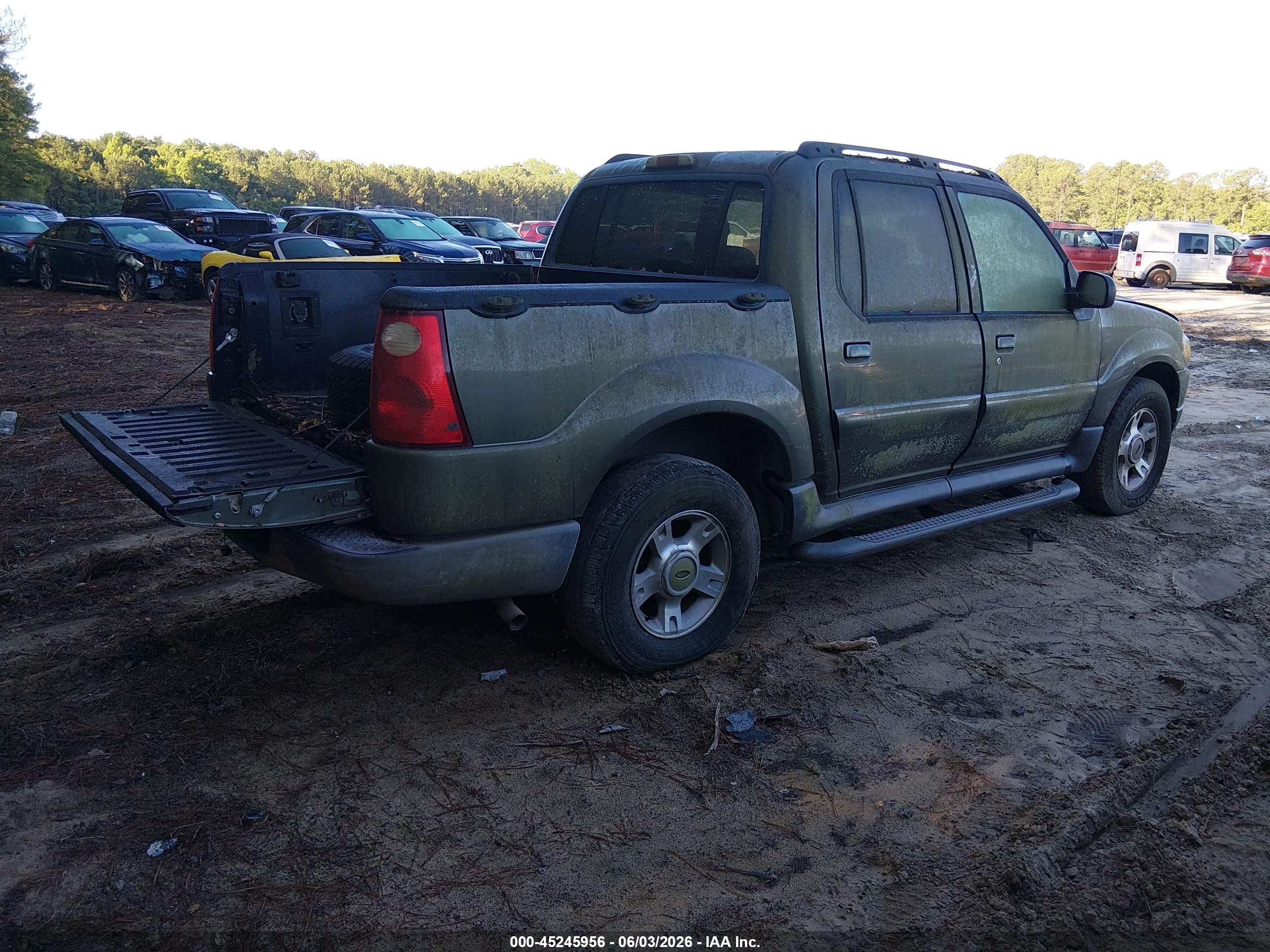2004 Ford Explorer Sport Trac Adrenalin/xls/xlt Green vin: 1FMZU67K04UB43384