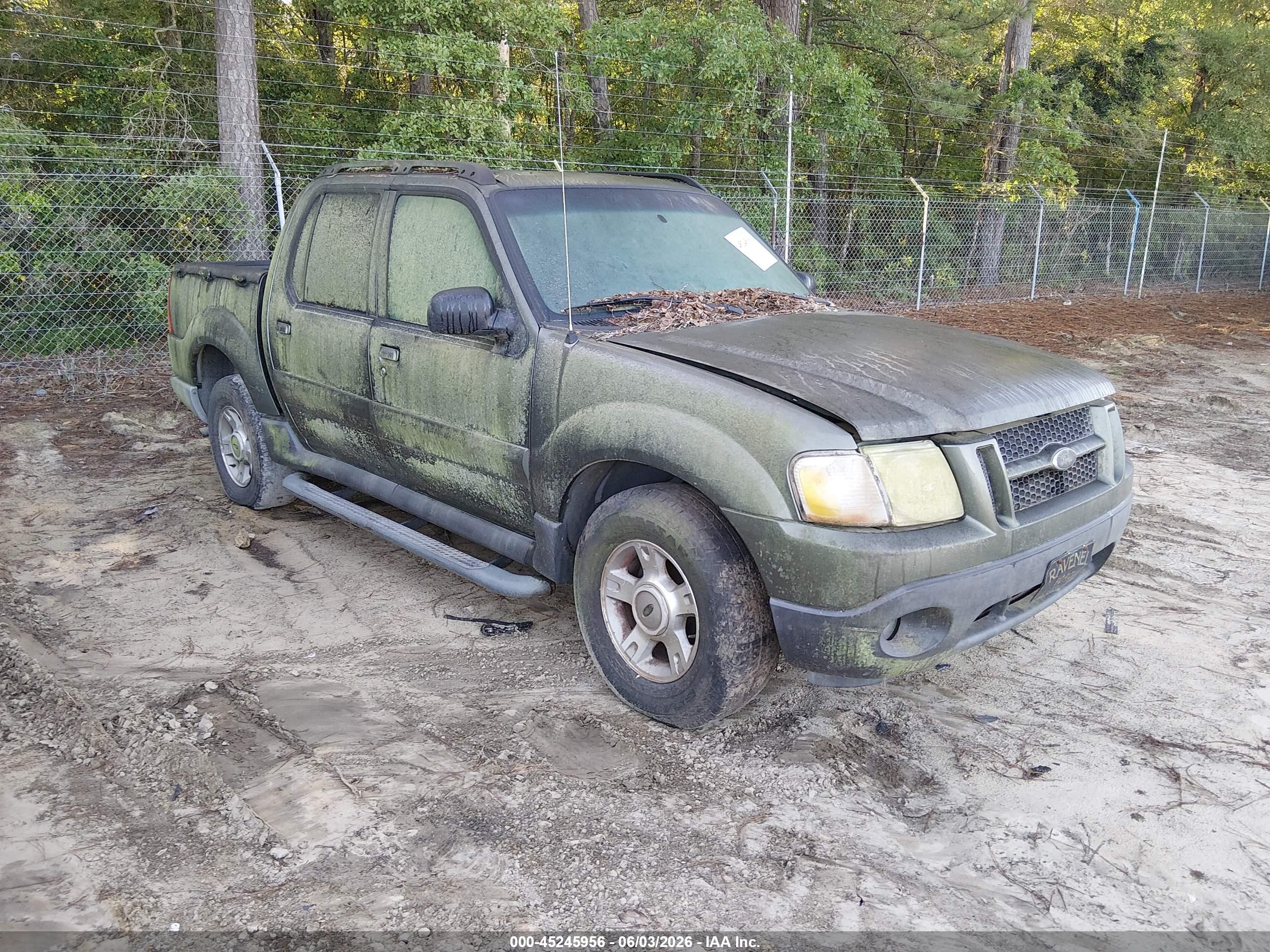 2004 Ford Explorer Sport Trac Adrenalin/xls/xlt Зеленый vin: 1FMZU67K04UB43384