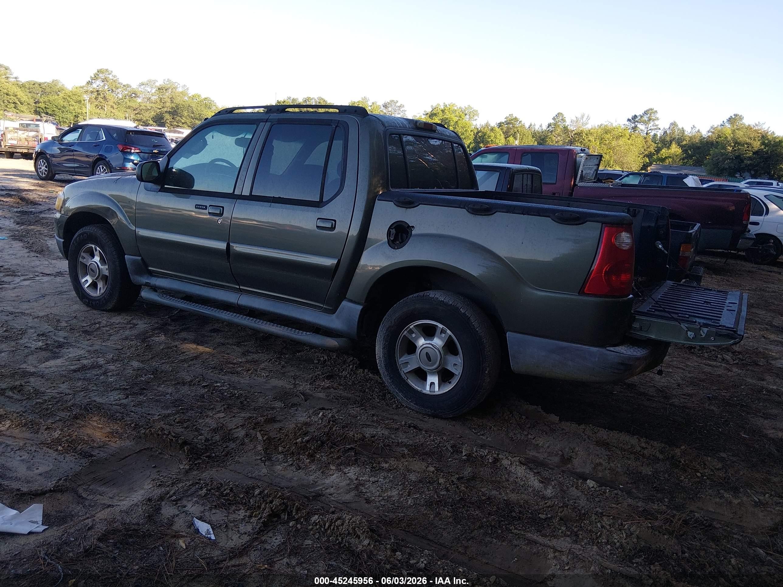 2004 Ford Explorer Sport Trac Adrenalin/xls/xlt Green vin: 1FMZU67K04UB43384