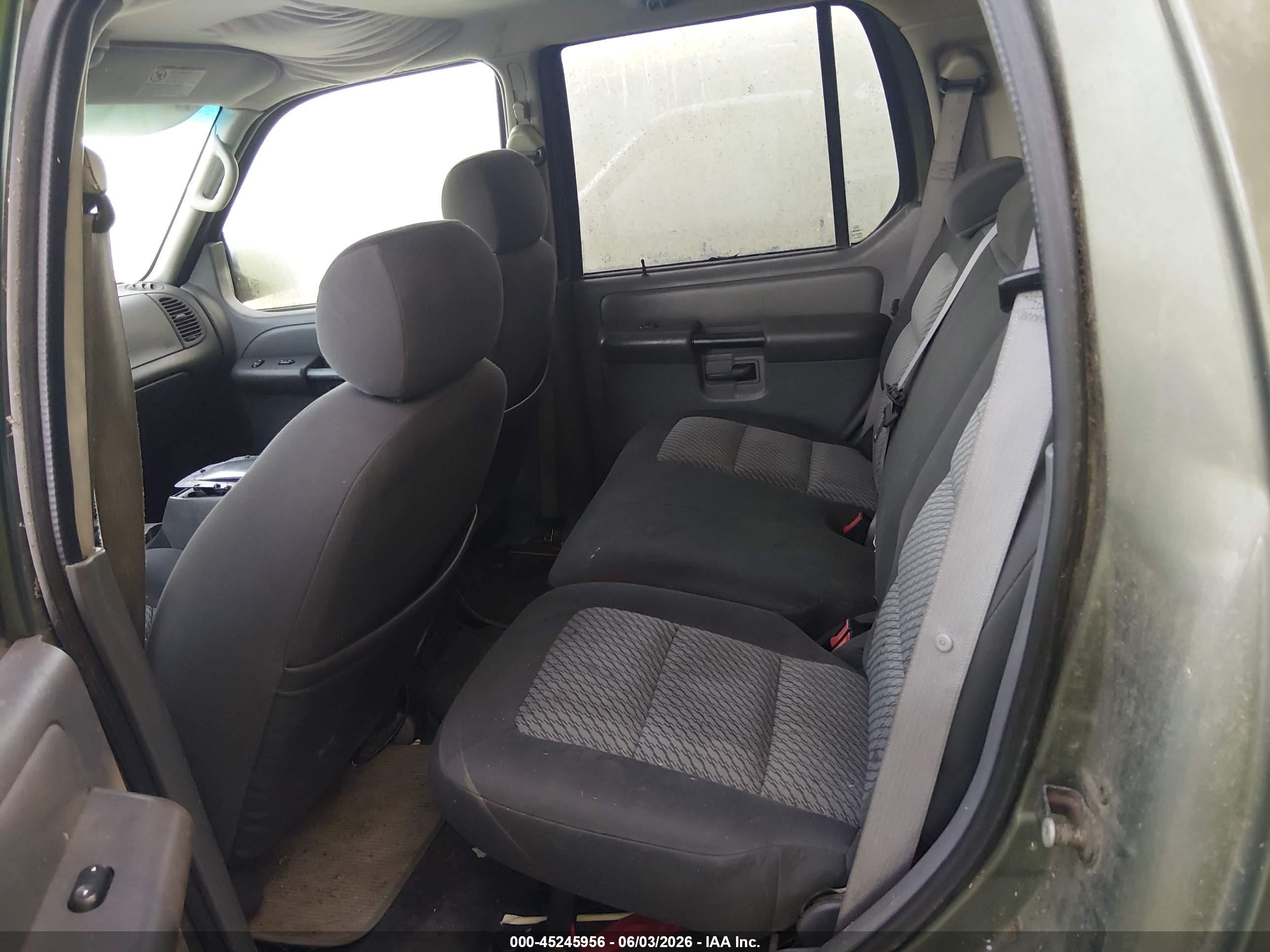2004 Ford Explorer Sport Trac Adrenalin/xls/xlt Green vin: 1FMZU67K04UB43384
