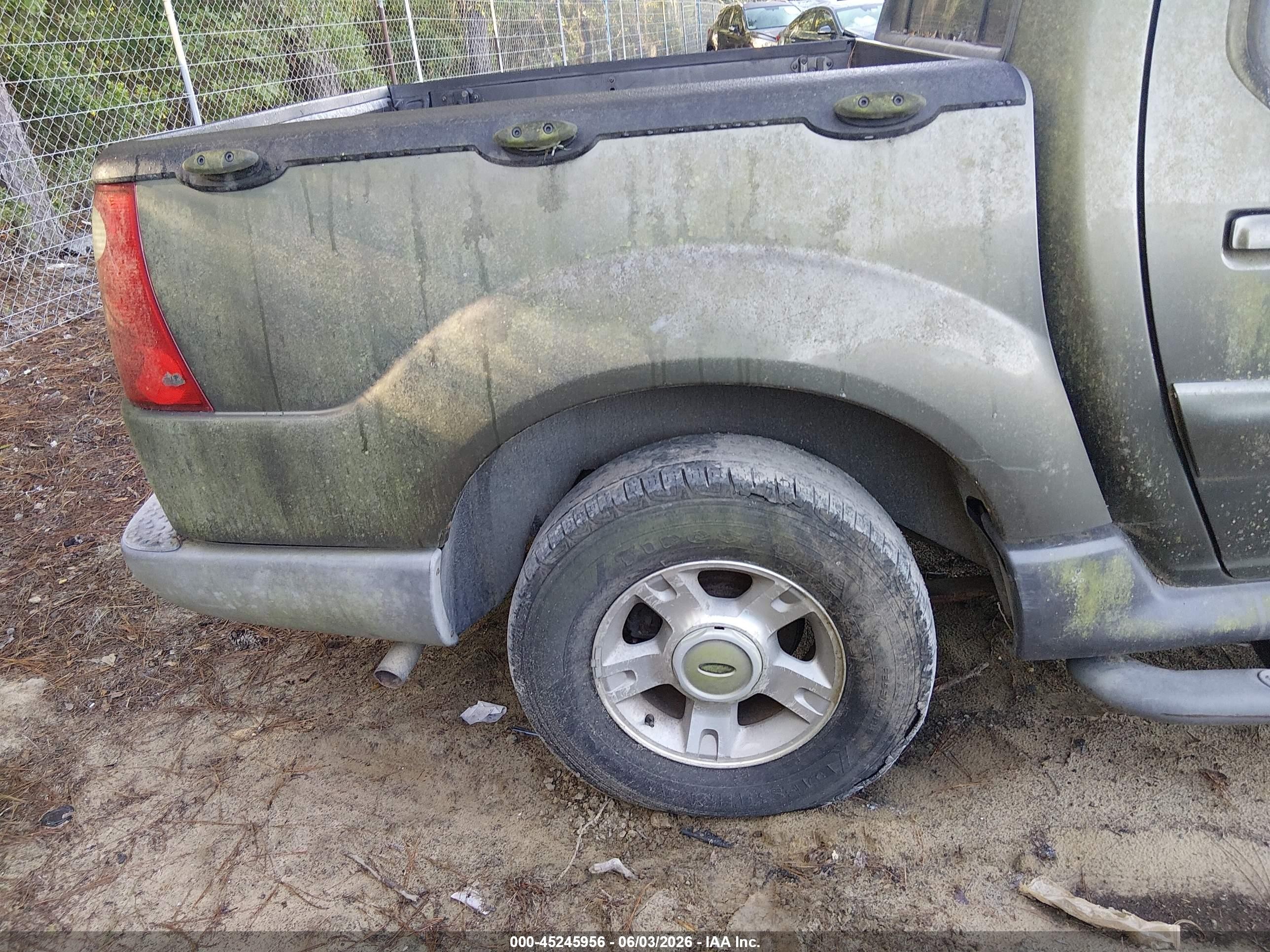 2004 Ford Explorer Sport Trac Adrenalin/xls/xlt Green vin: 1FMZU67K04UB43384