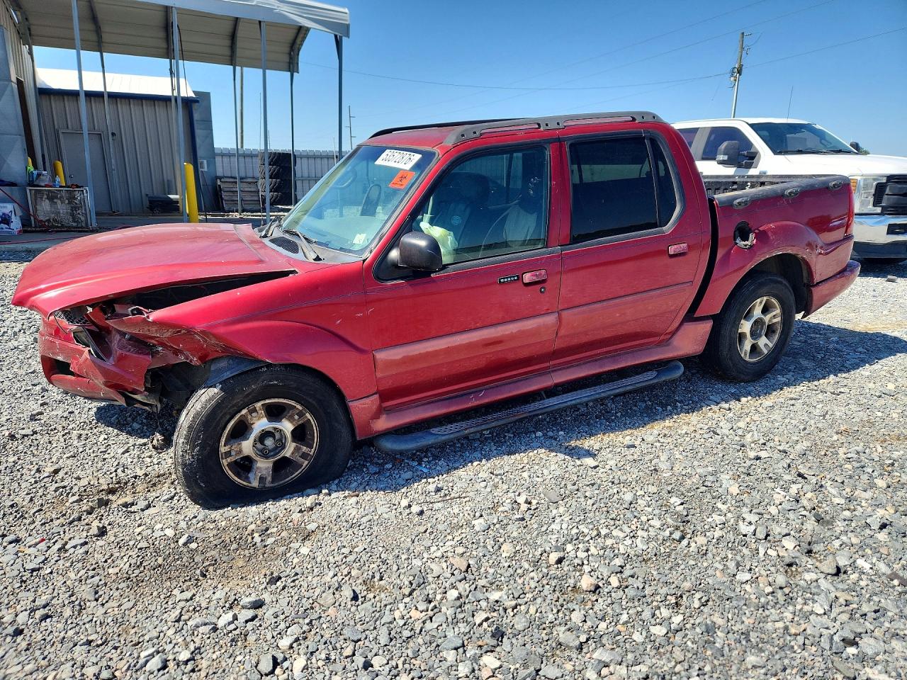 2004 Ford Explorer Sport Trac Red vin: 1FMZU67K04UB99678