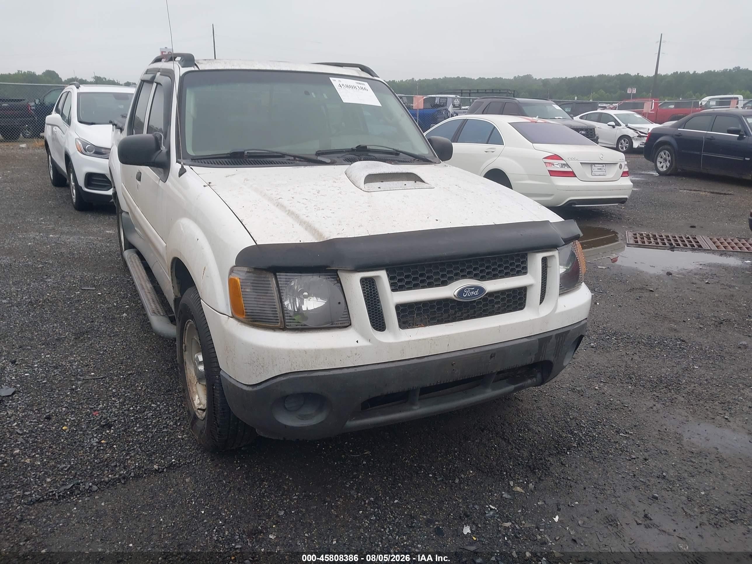 2005 Ford Explorer Sport Trac Adrenalin/xls/xlt White vin: 1FMZU67K15UB07608