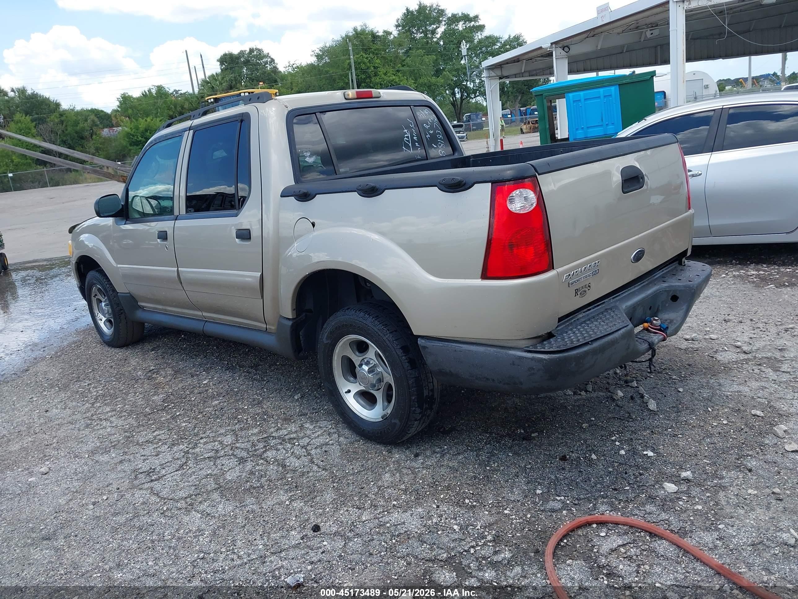 2005 Ford Explorer Sport Trac Adrenalin/xls/xlt Gold vin: 1FMZU67K15UB81837