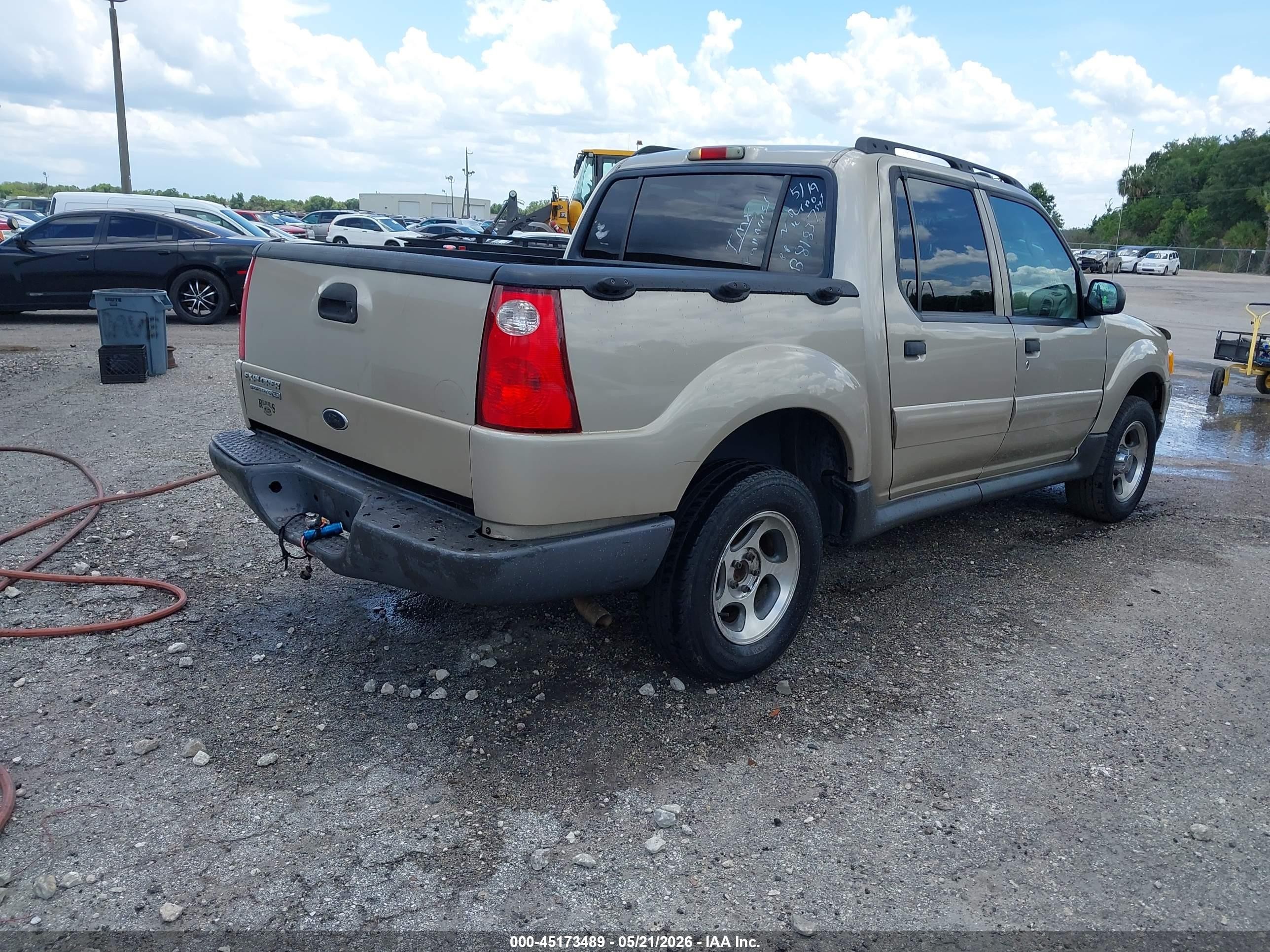 2005 Ford Explorer Sport Trac Adrenalin/xls/xlt Gold vin: 1FMZU67K15UB81837