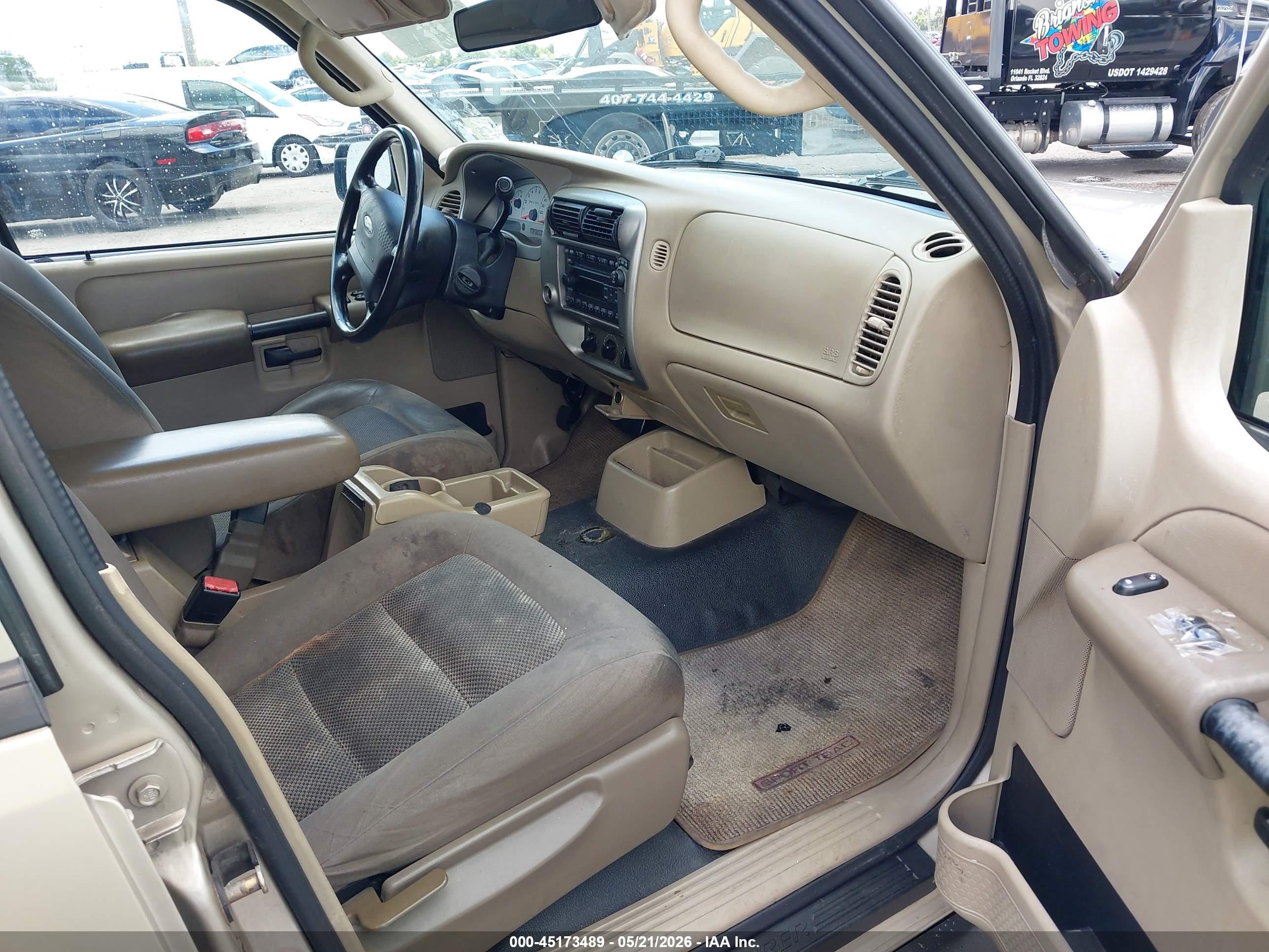 2005 Ford Explorer Sport Trac Adrenalin/xls/xlt Gold vin: 1FMZU67K15UB81837