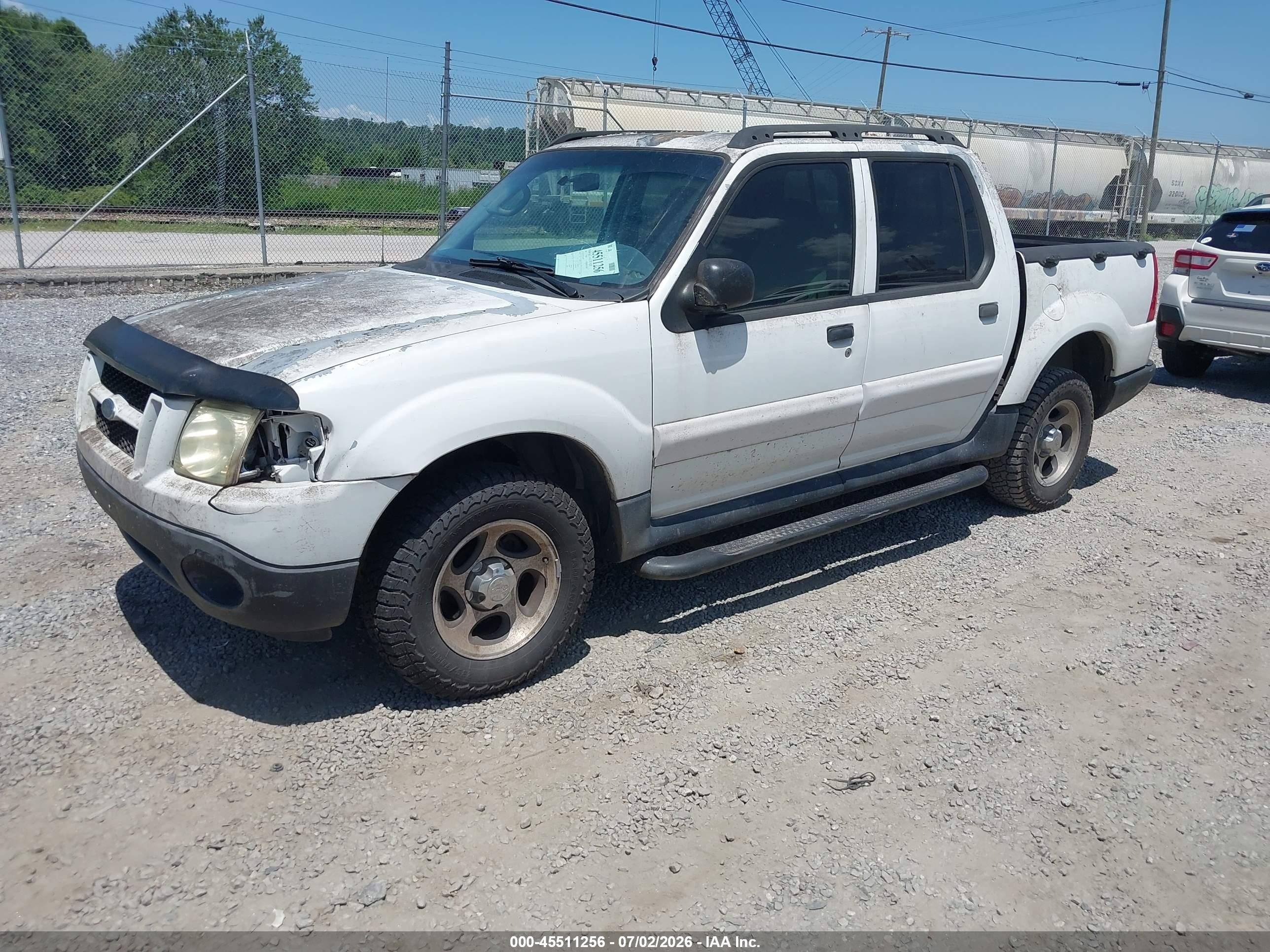 2005 Ford Explorer Sport Trac Adrenalin/xls/xlt White vin: 1FMZU67K15UB82499